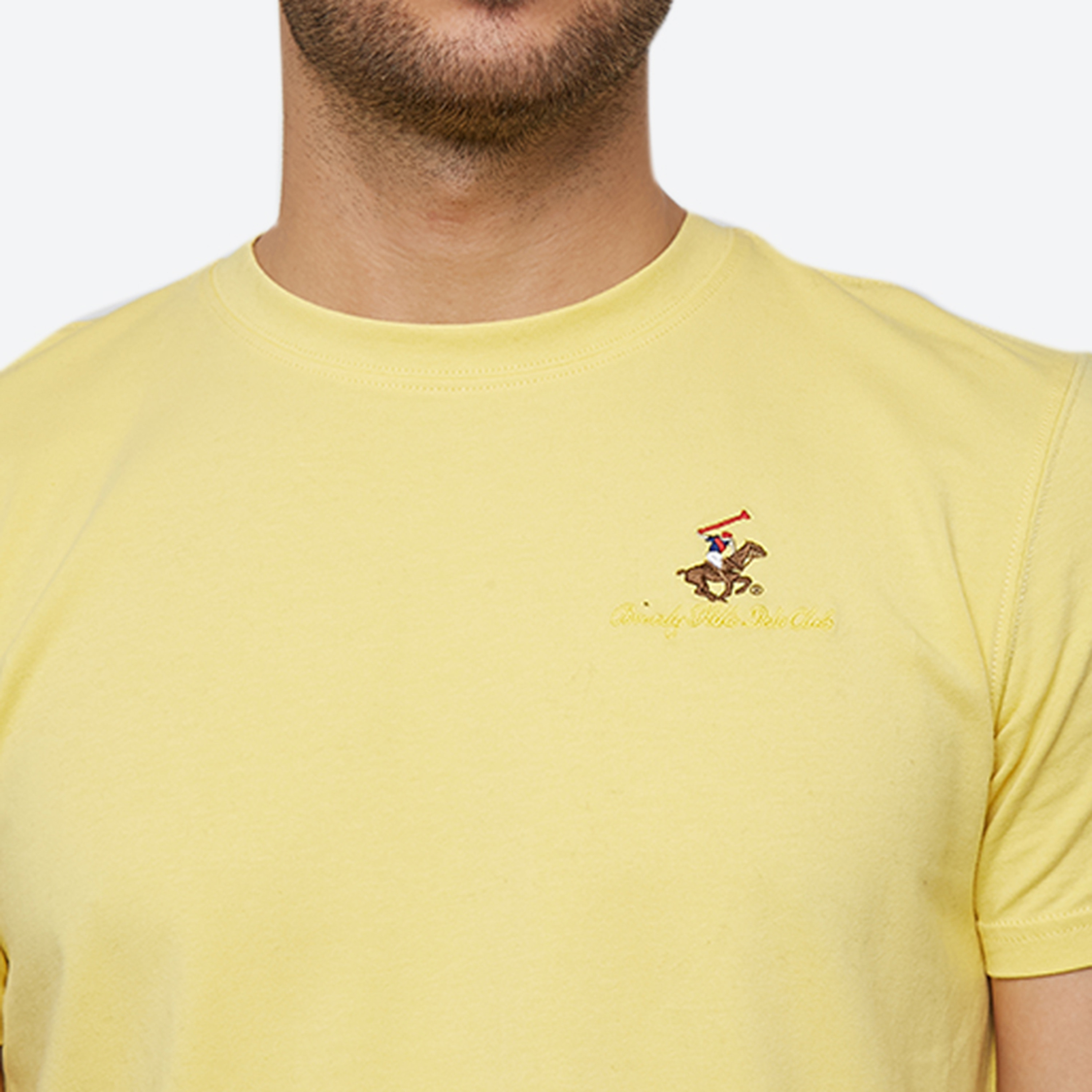 تي شيرت بيفرلي هيلز بولو كلوب بياقة مستديرة وأكمام قصيرة مع شعار-men-clothing-tshirtsandpolos-tshirts-image-3