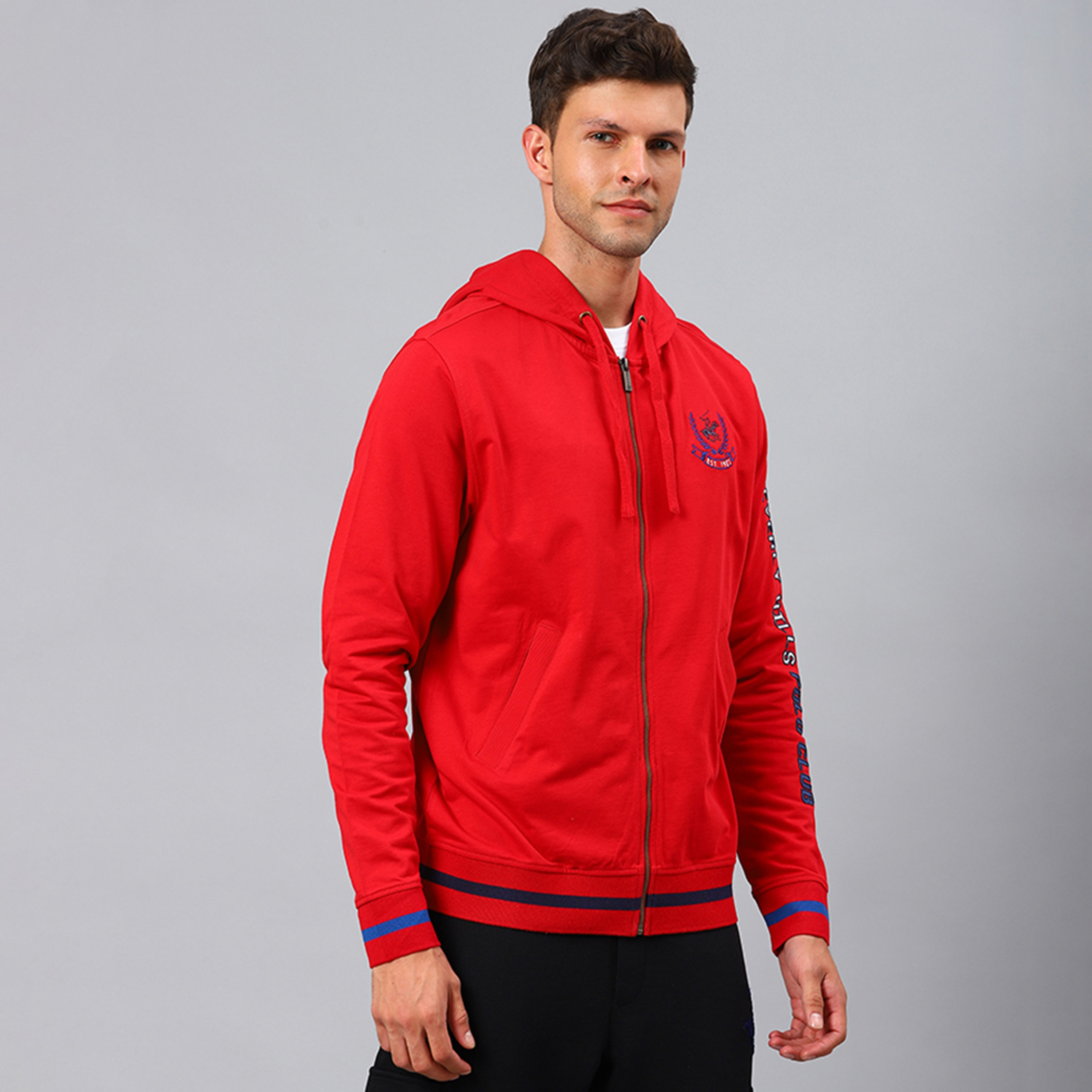 Beverly Hills Polo Club Embroidered Logo Long Sleeves Zip-Through Hoodie-men-winterwear-hoodiesandsweatshirts-image-3