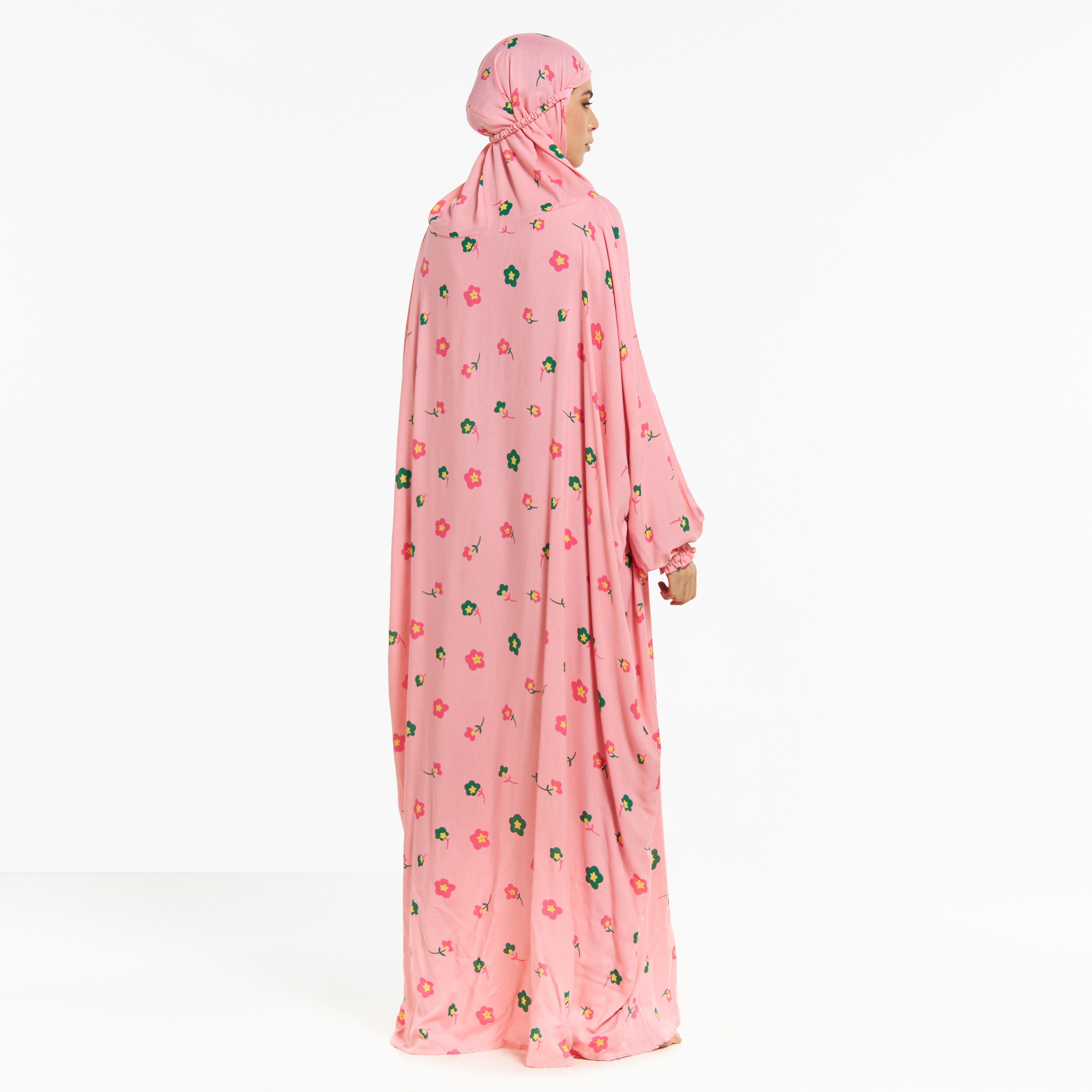 فستان صلاة بطبعات زهرية مع حجاب من ملكة-women-arabicclothing-abayas-image-3
