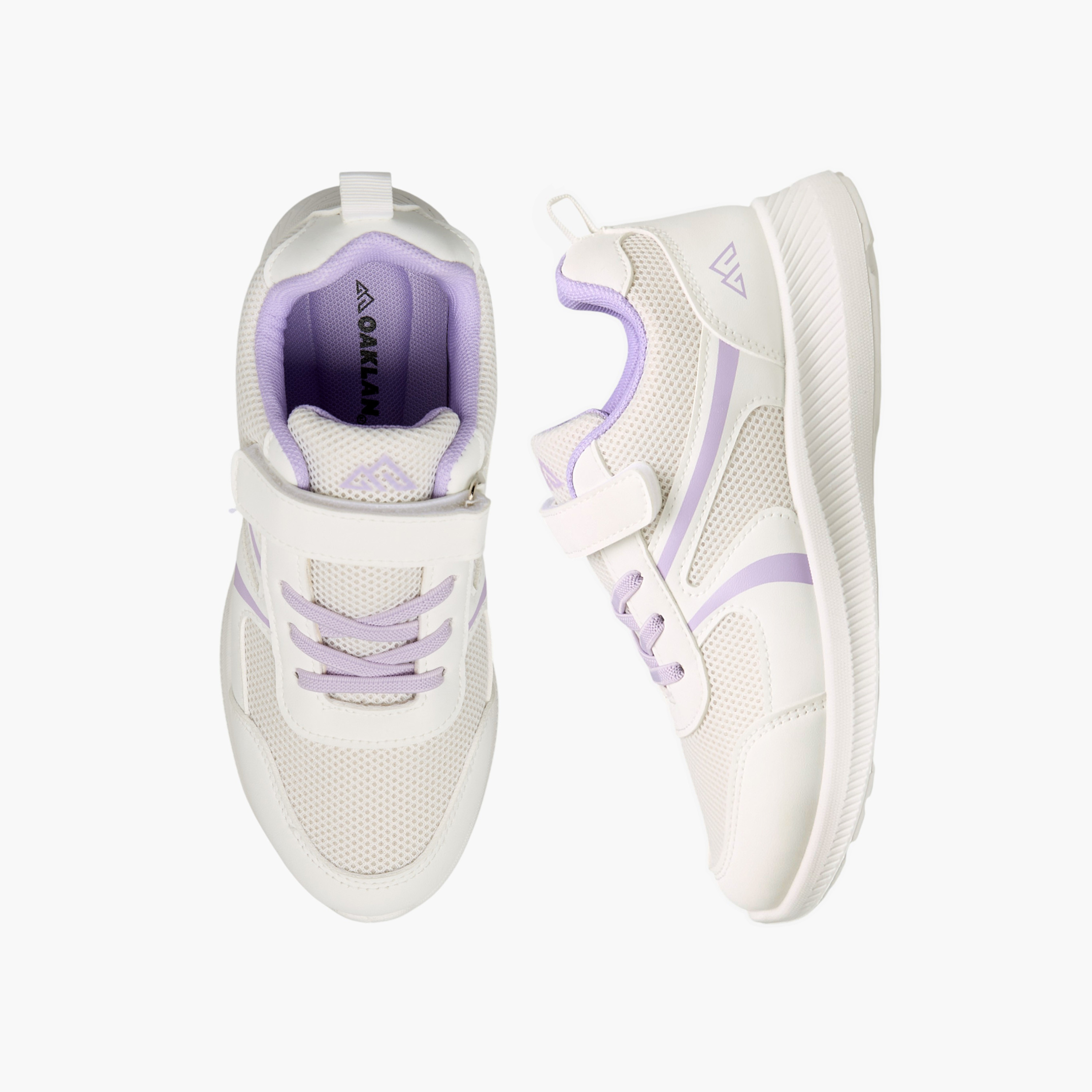Oaklan by Shoexpress Girls Hook & Loop Sports Shoes-girls-shoes-sports-image-1