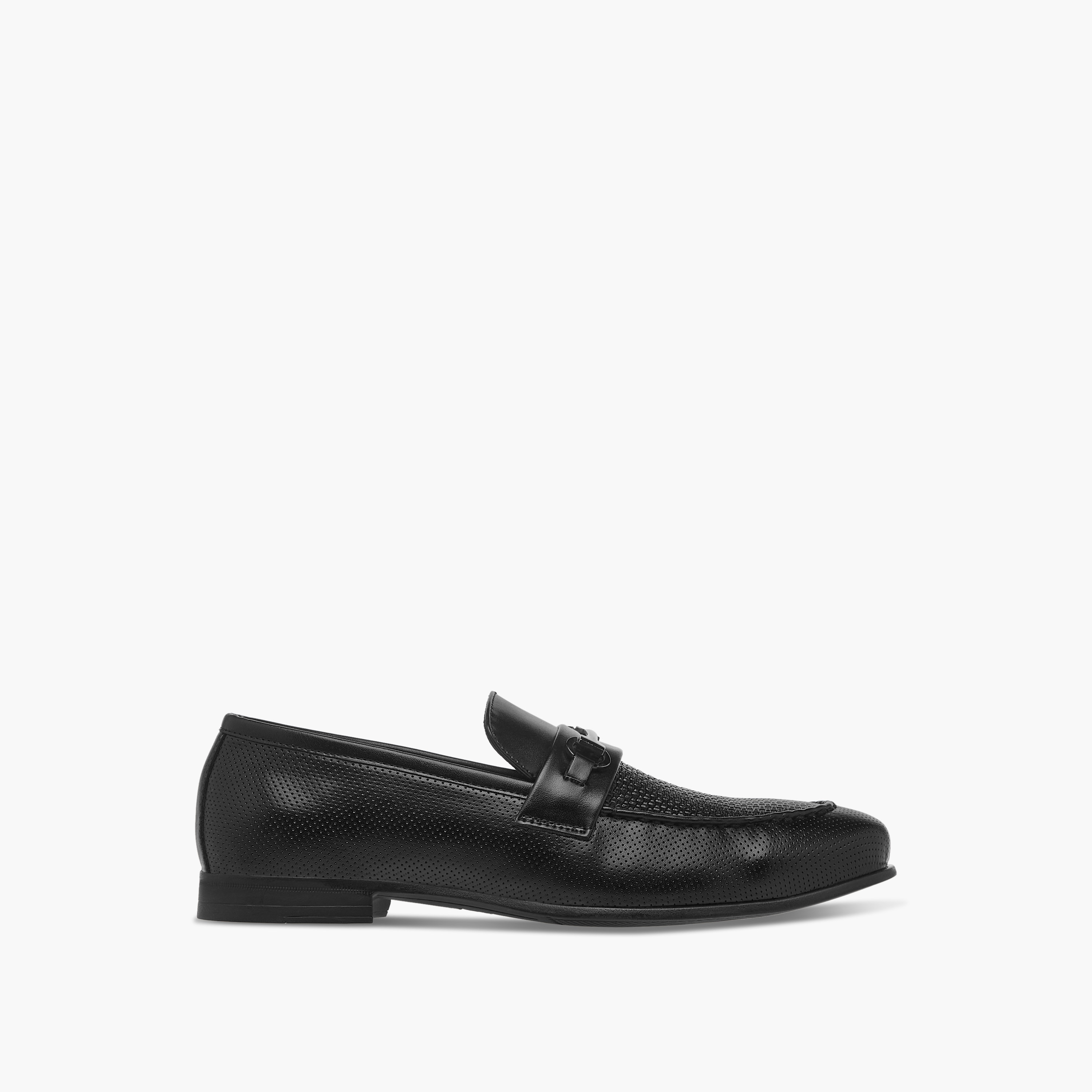LBL by Shoexpress Metal Accent Slip-On Loafers-men-shoes-formalshoes-image-3