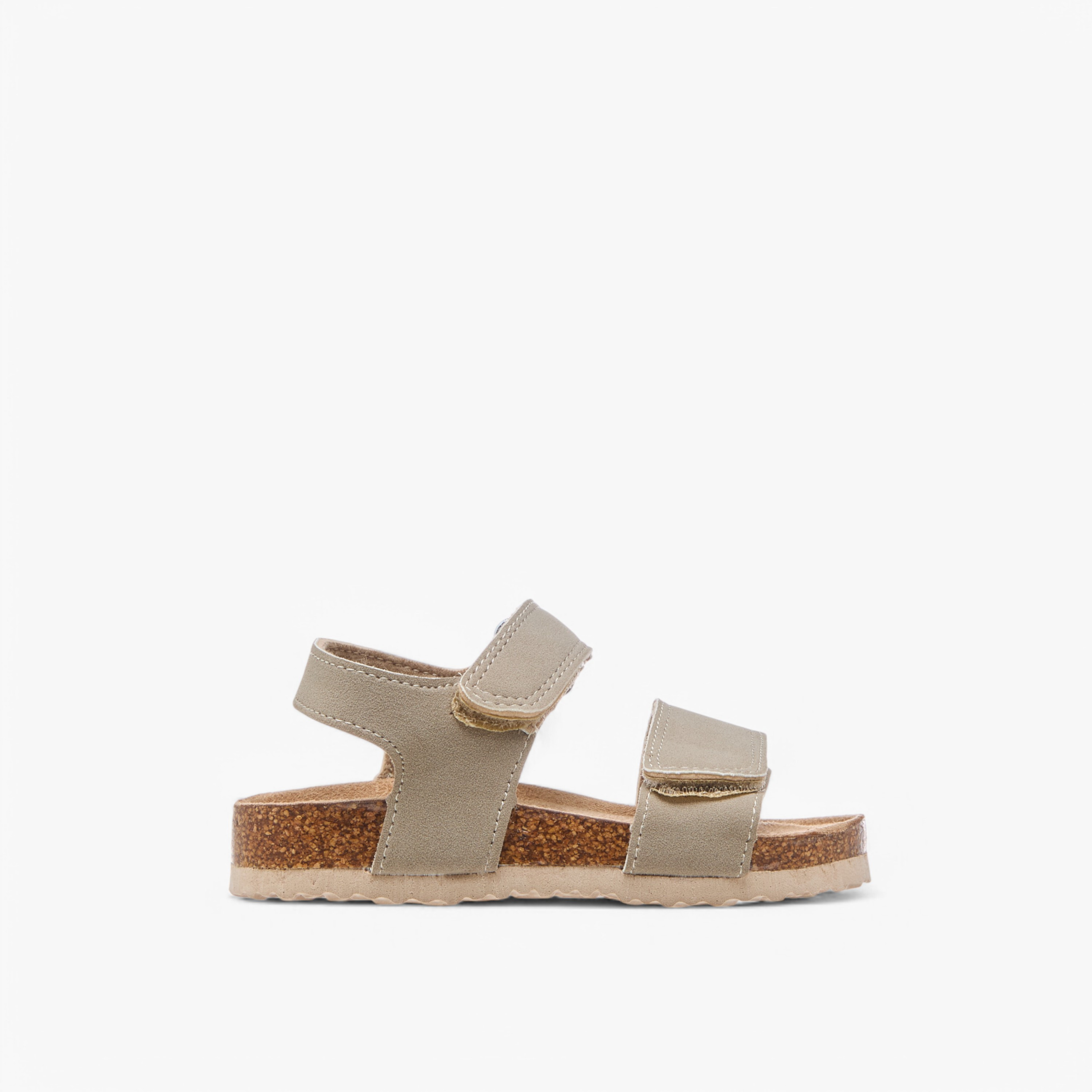 LBL by Shoexpress Solid Sandals with Hook and Loop Closure-boys-shoes-sandals-image-2