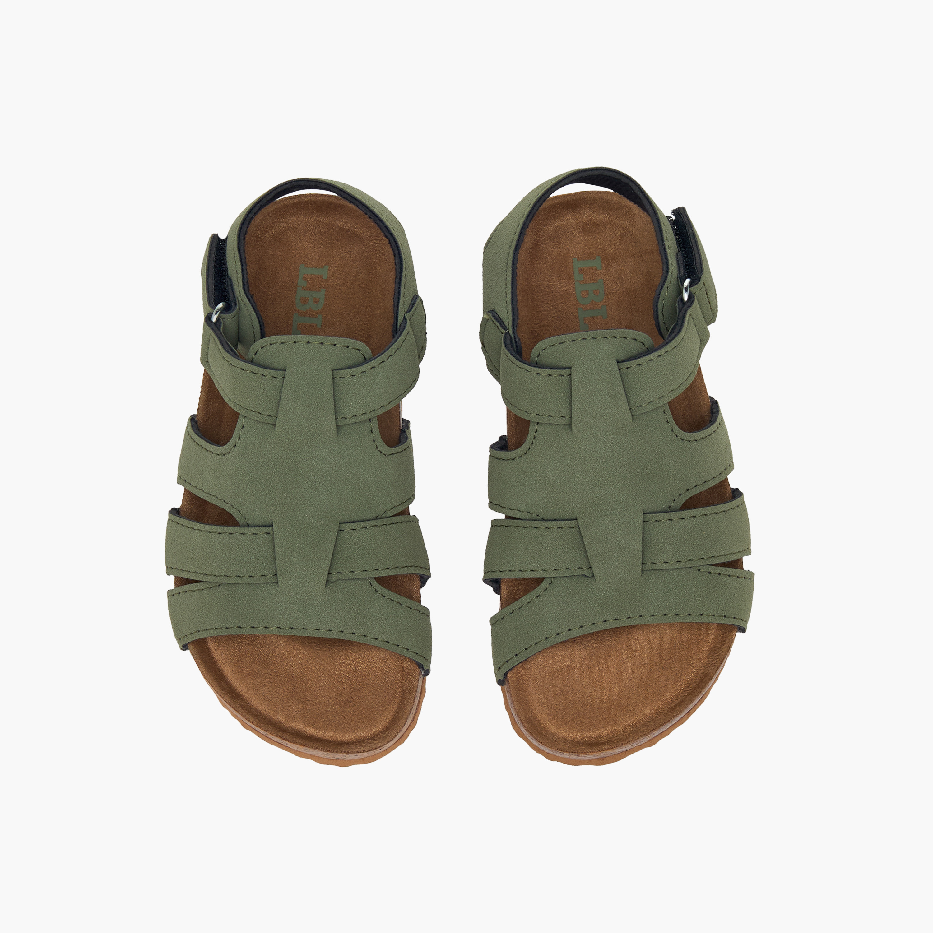 صندل بأحزمة بشريط إغلاق لاصق من إل بي إل من شو إكسبريس-boys-shoes-sandals-image-1