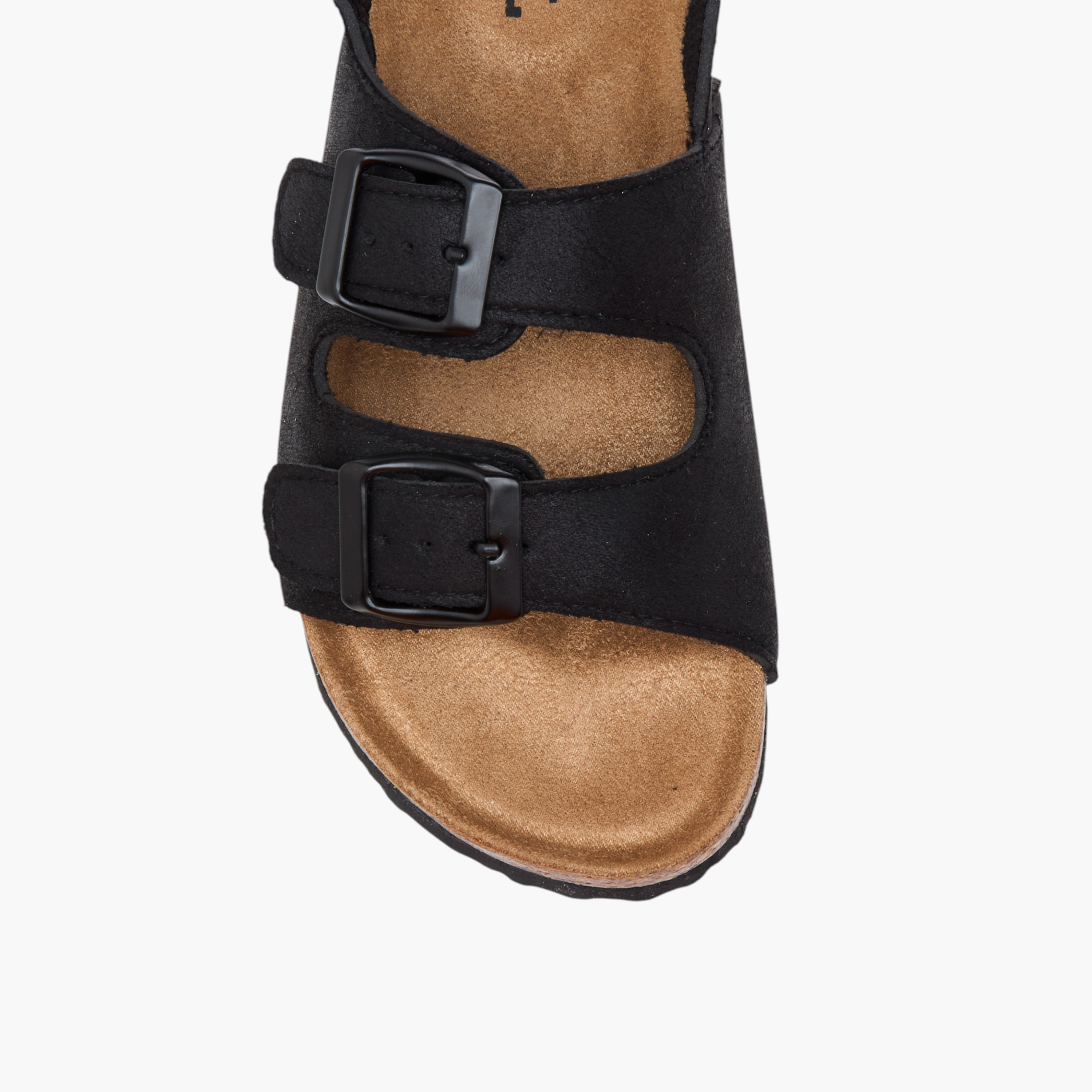 صندل بأحزمة وزينة إبزيم وشريط إغلاق لاصق من إل بي إل من شو إكسبريس-boys-shoes-sandals-image-3