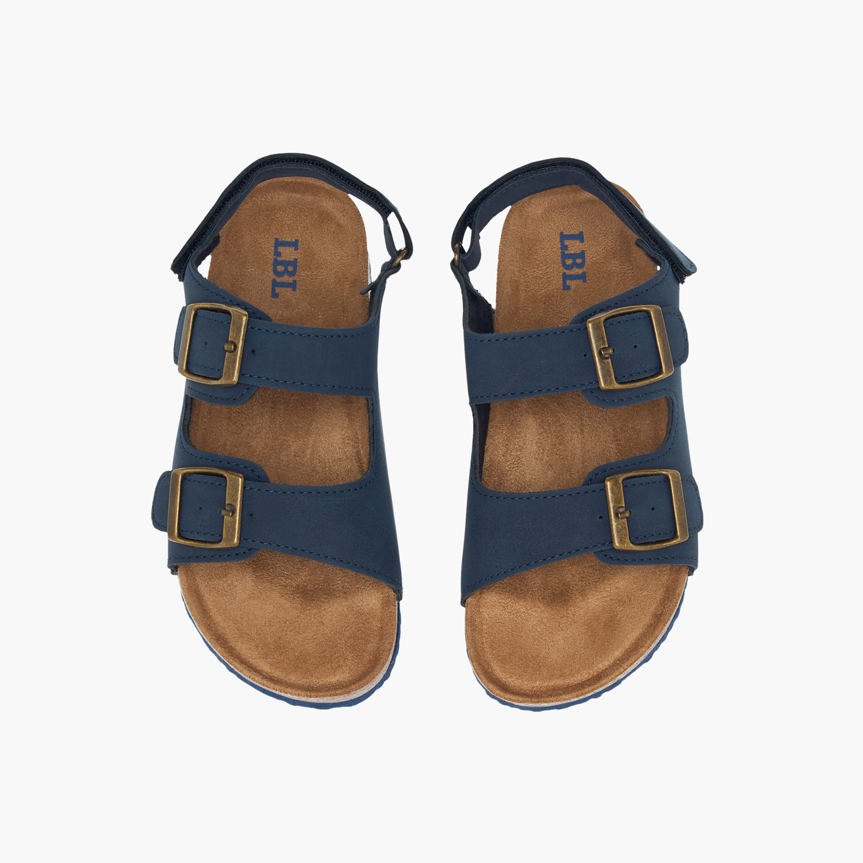 صندل سادة بشريط إغلاق لاصق من إل بي إل من شو إكسبريس-boys-shoes-sandals-image-1