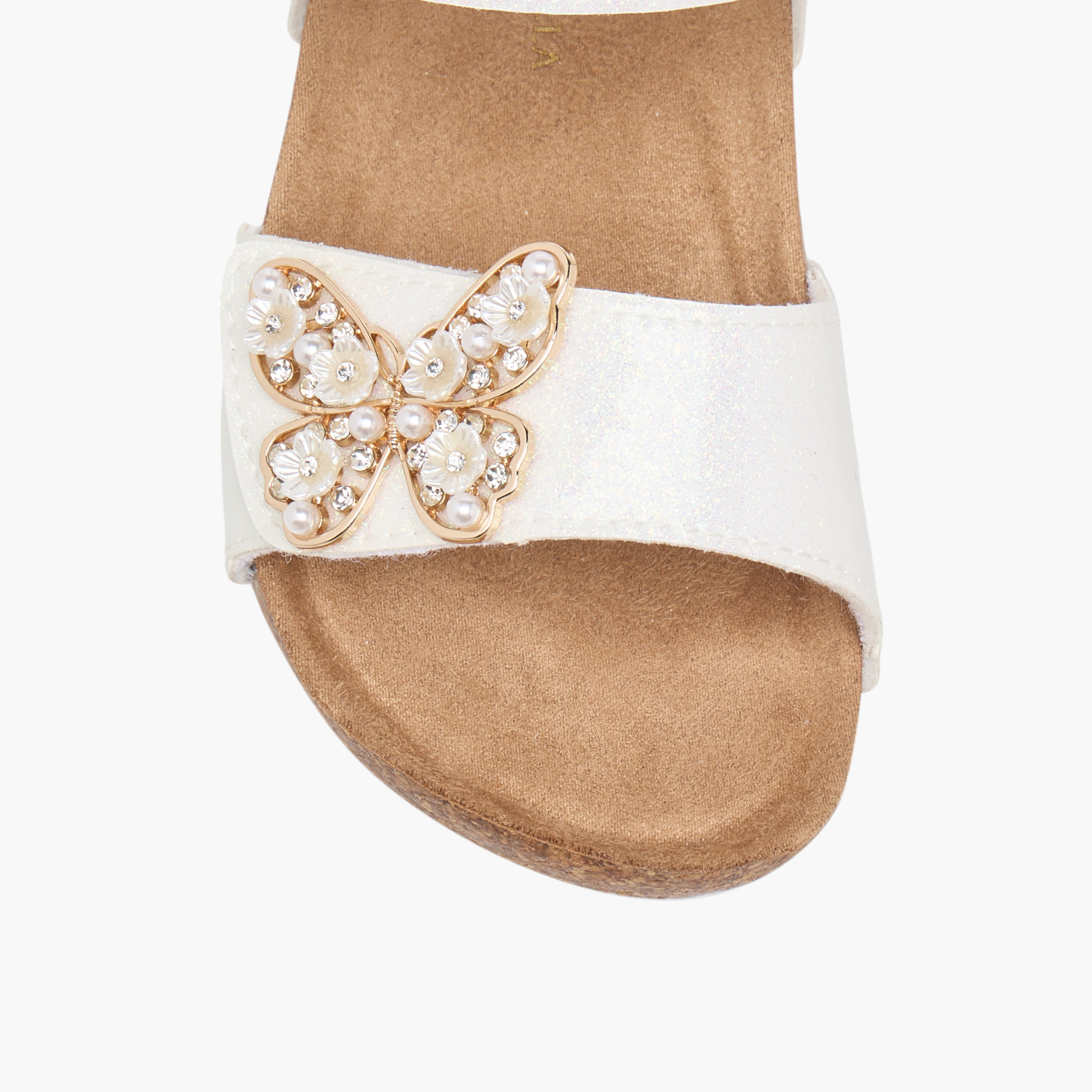 Flora Bella Butterfly Accent Sandals with Hook and Loop Closure-girls-shoes-sandals-image-3