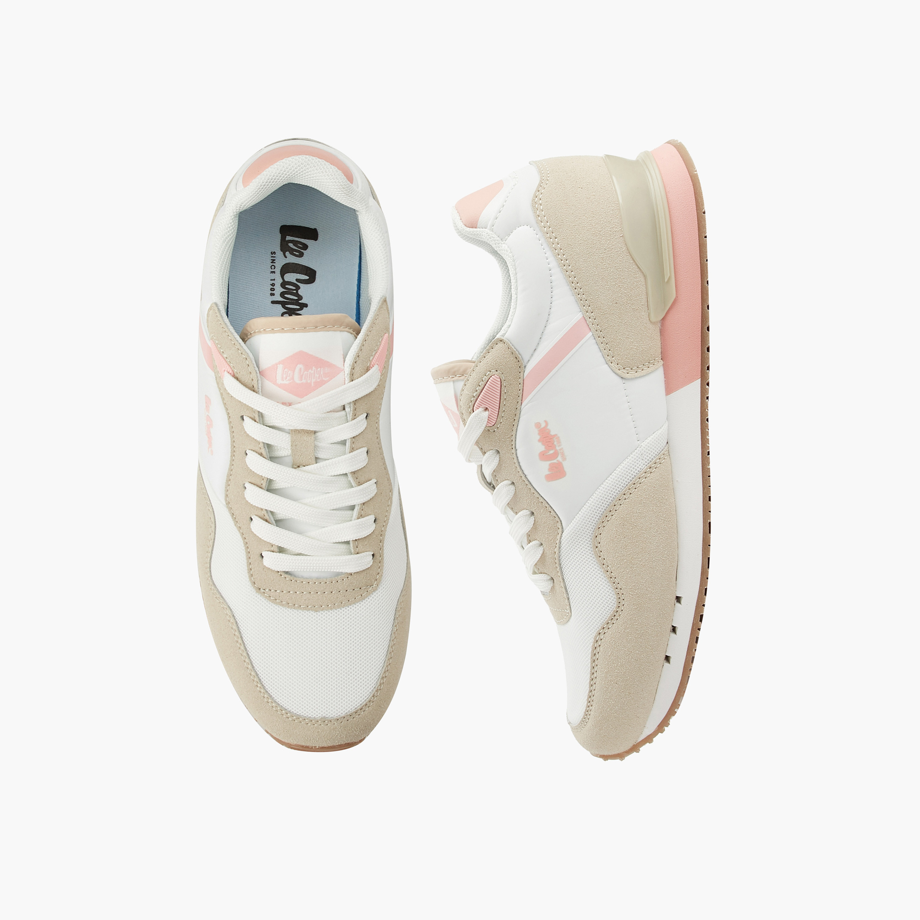 Lee Cooper Women Lace-Up Sneakers-women-shoes-sneakers-image-1
