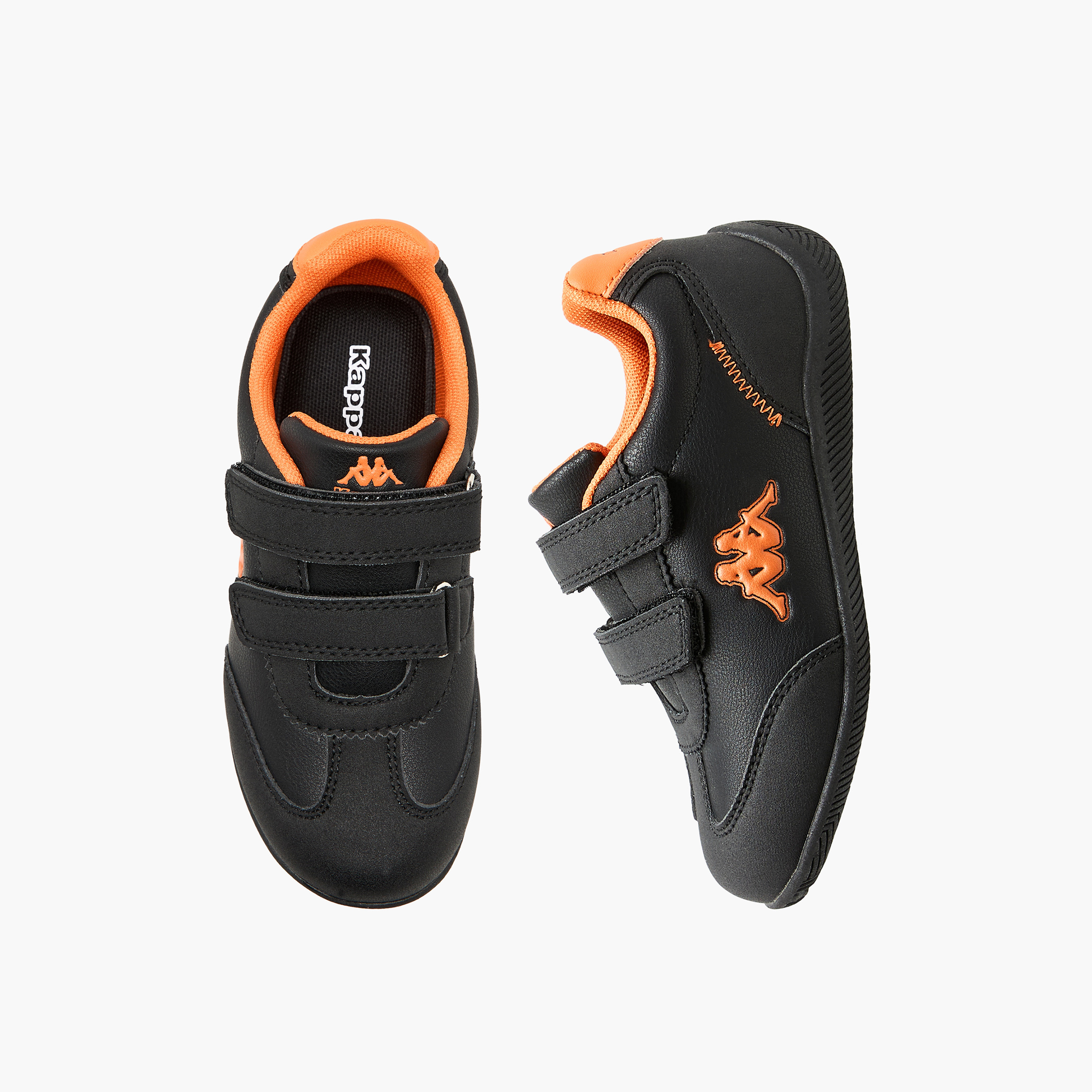 Kappa Boys Colourblock Hook & Loop Sports Shoes-boys-shoes-sports-image-1