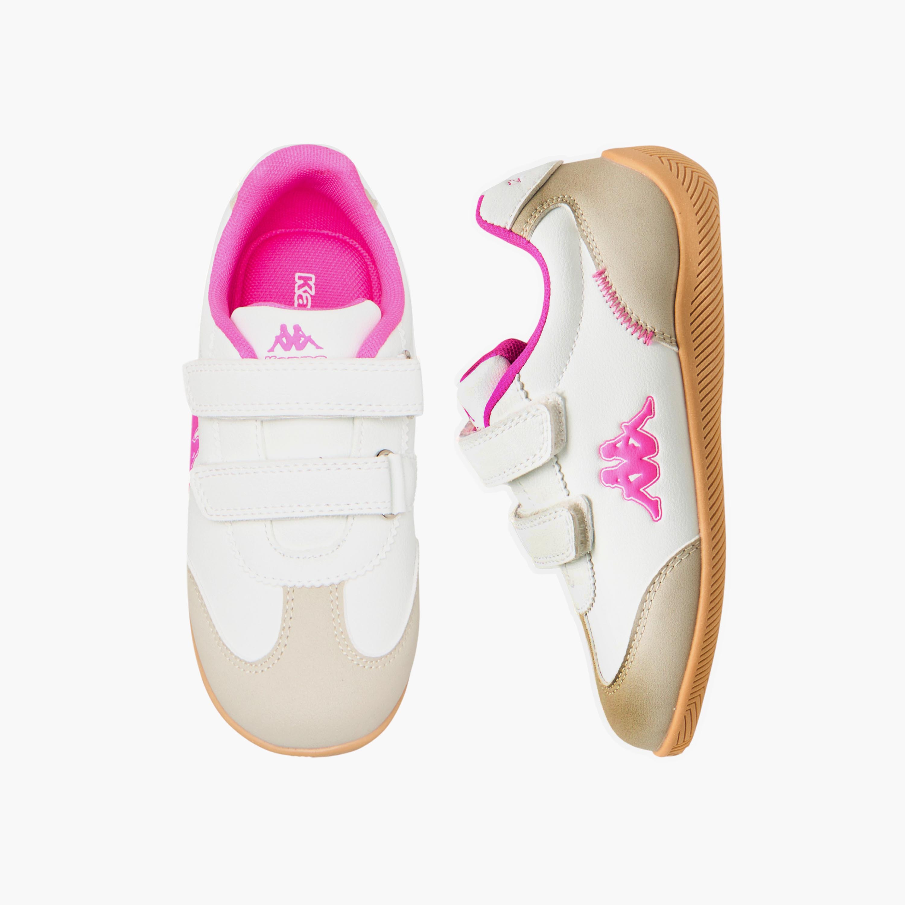 Kappa Girls Hook & Loop Sports Shoes-girls-shoes-sneakers-image-1