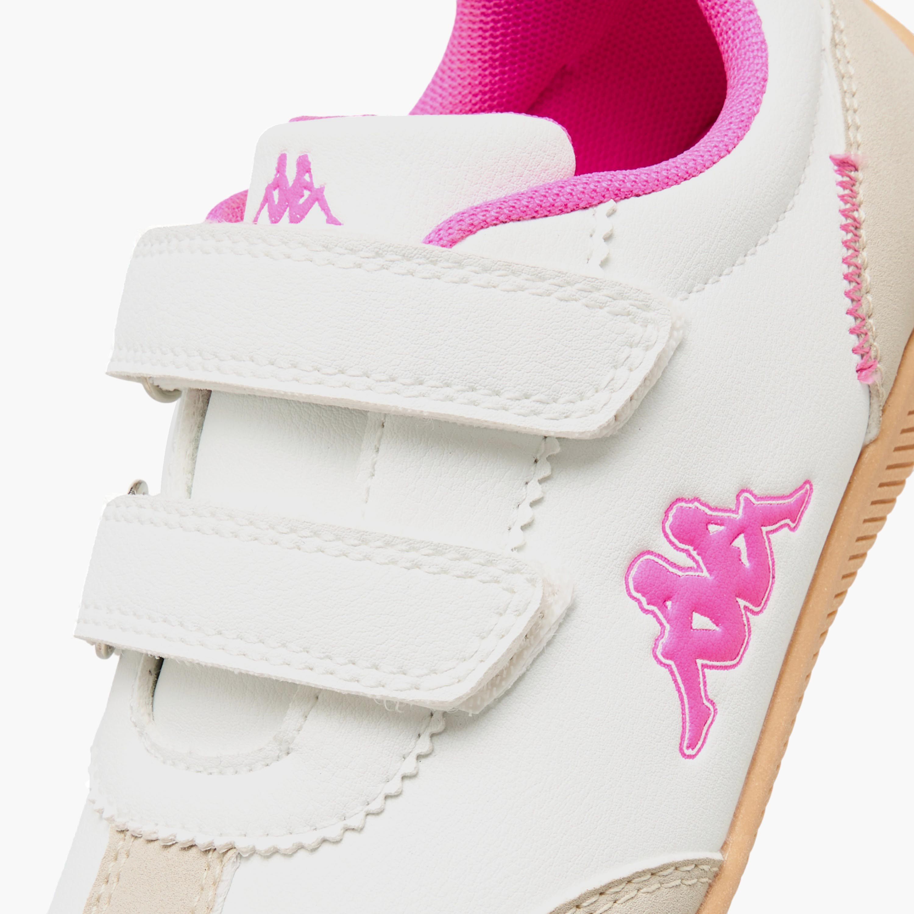 Kappa Girls Hook & Loop Sports Shoes-girls-shoes-sneakers-image-4