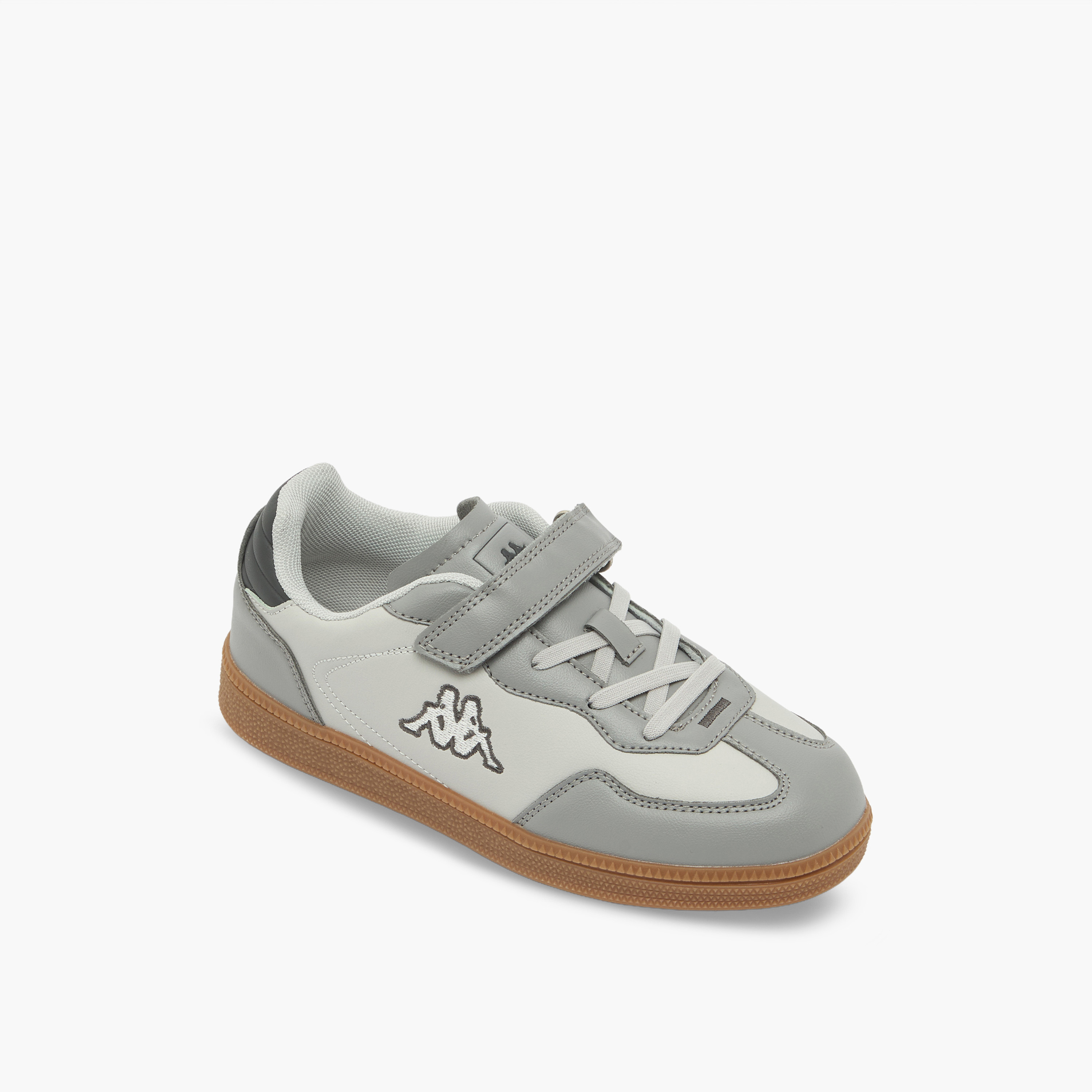 Kappa Boys Logo Hook & Loop Sneakers-boys-shoes-sneakers-image-2