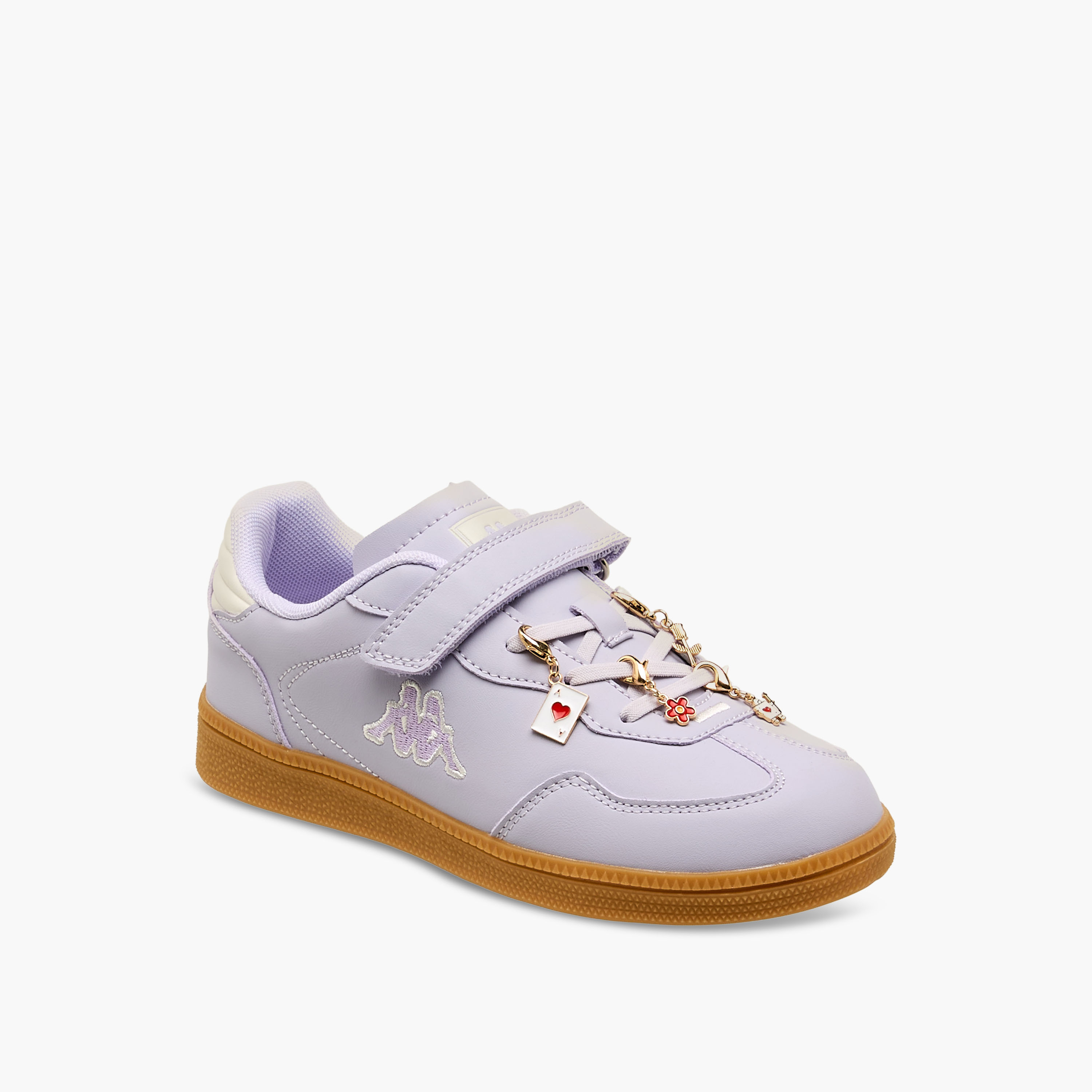 Kappa Girls Hook and Loop Ankle Sneakers-girls-shoes-sneakers-image-2