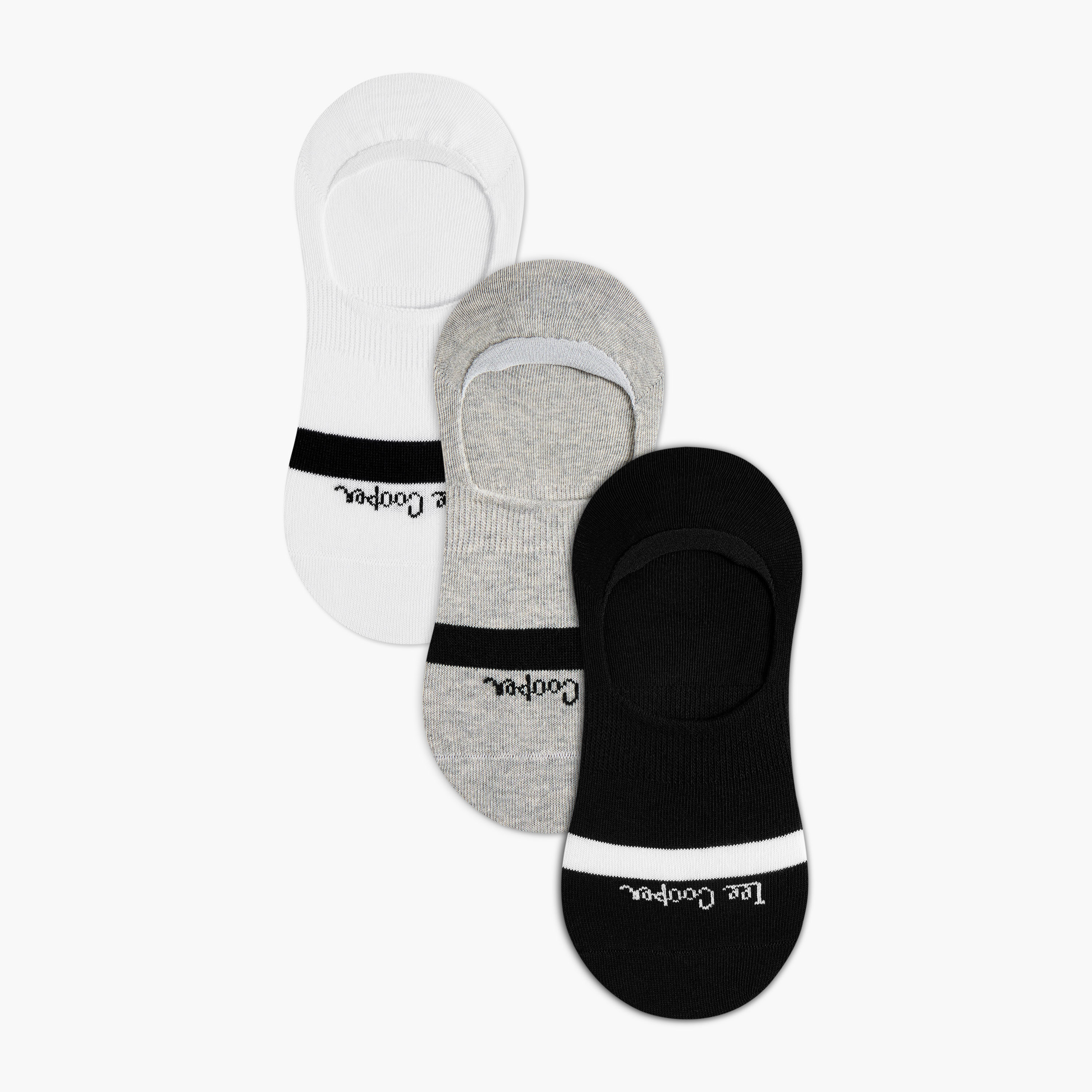 جوارب مخفية للرجال من لي كوبر - طقم 3 أزواج-men-socks-image-1