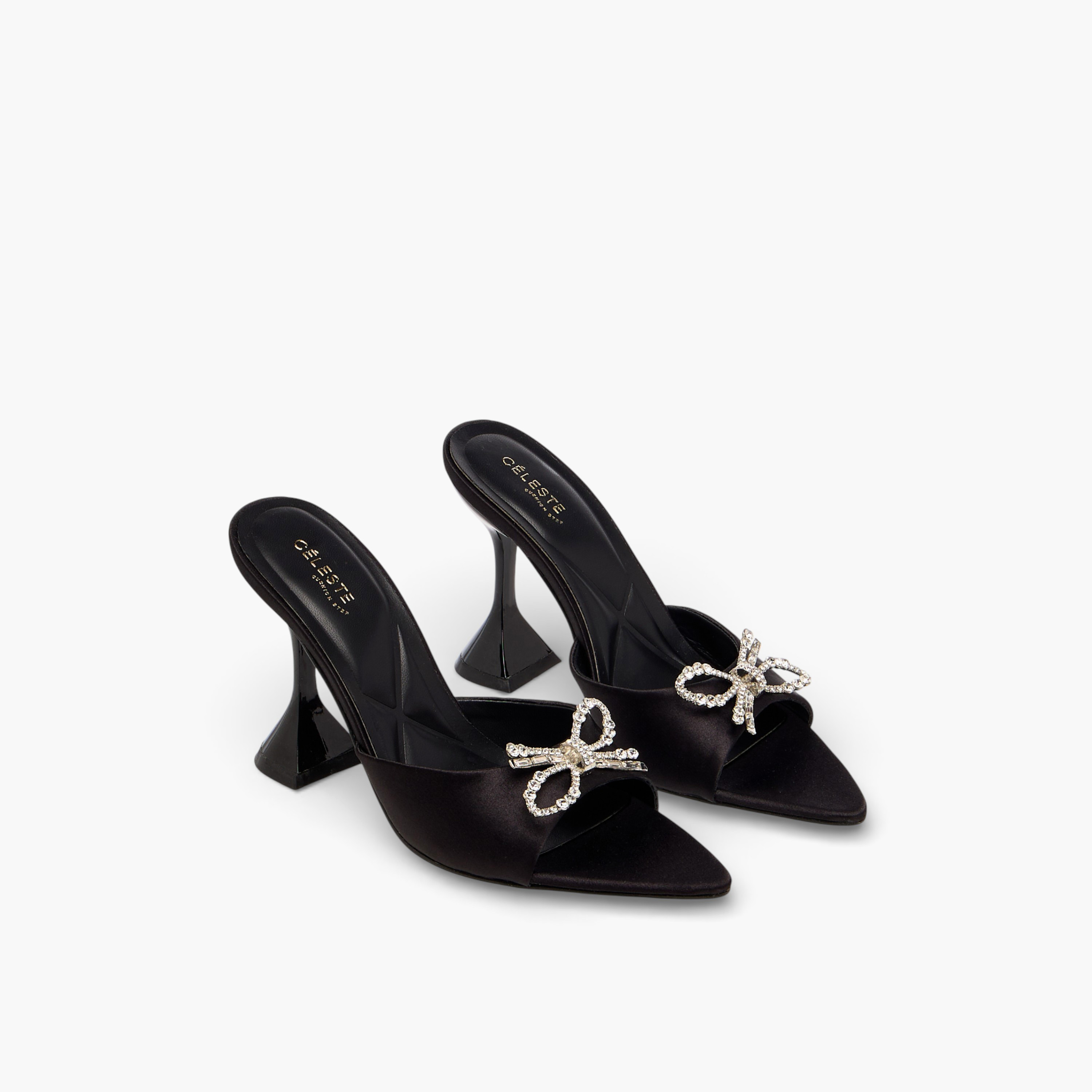 صندل بكعب مدبب وزينة فيونكة للنساء من سيليست-women-shoes-sandals-heeled-image-1