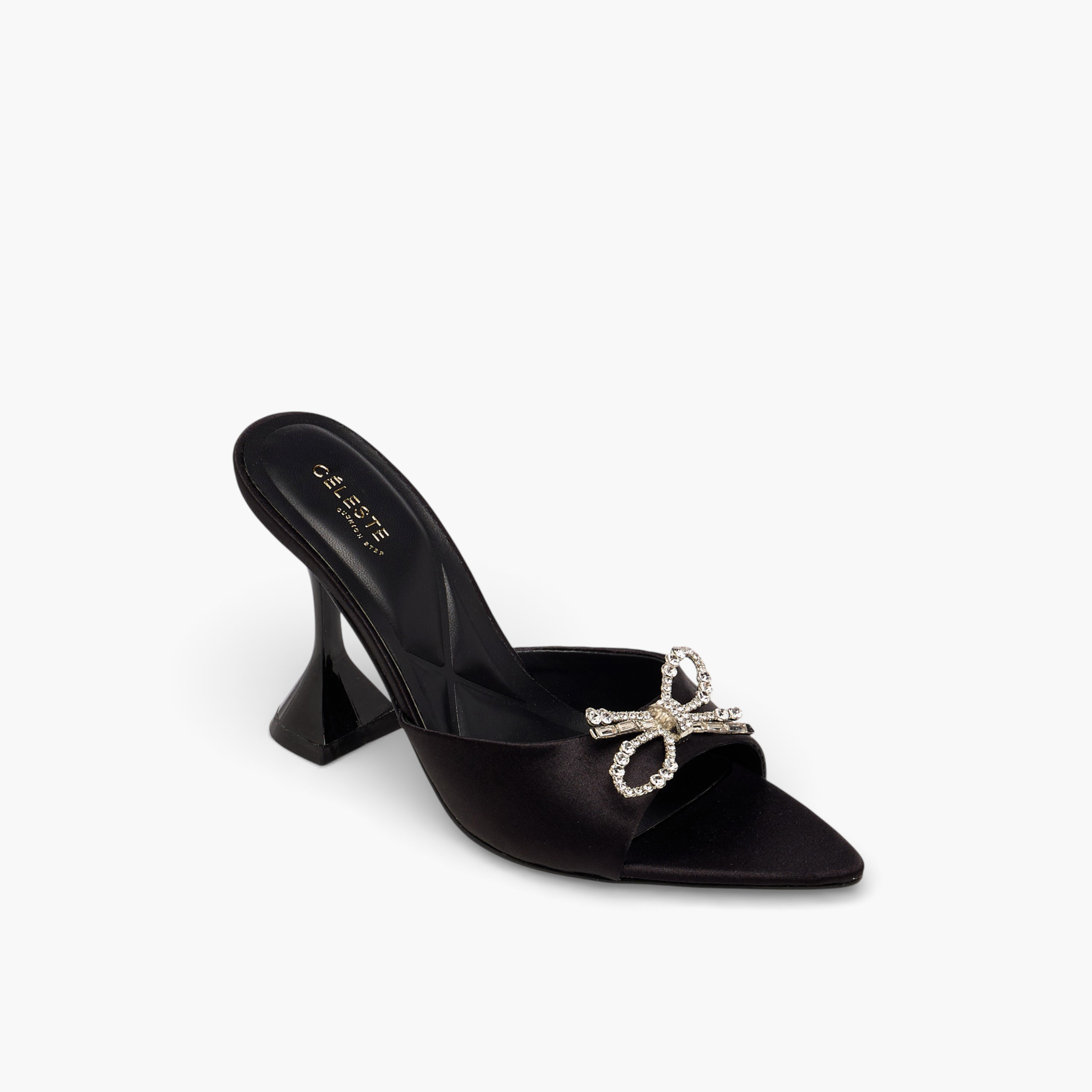 صندل بكعب مدبب وزينة فيونكة للنساء من سيليست-women-shoes-sandals-heeled-image-2