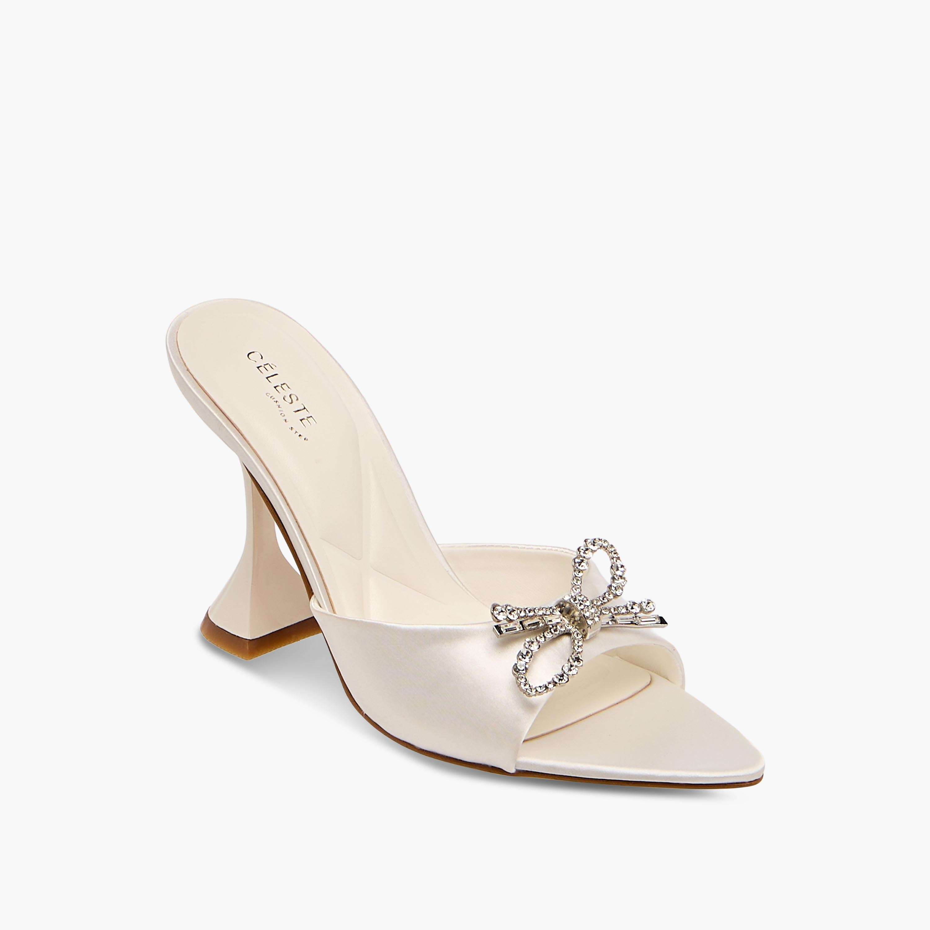 Celeste Women Bow Embellished Flared Heel Sandals-women-shoes-sandals-heeled-image-2