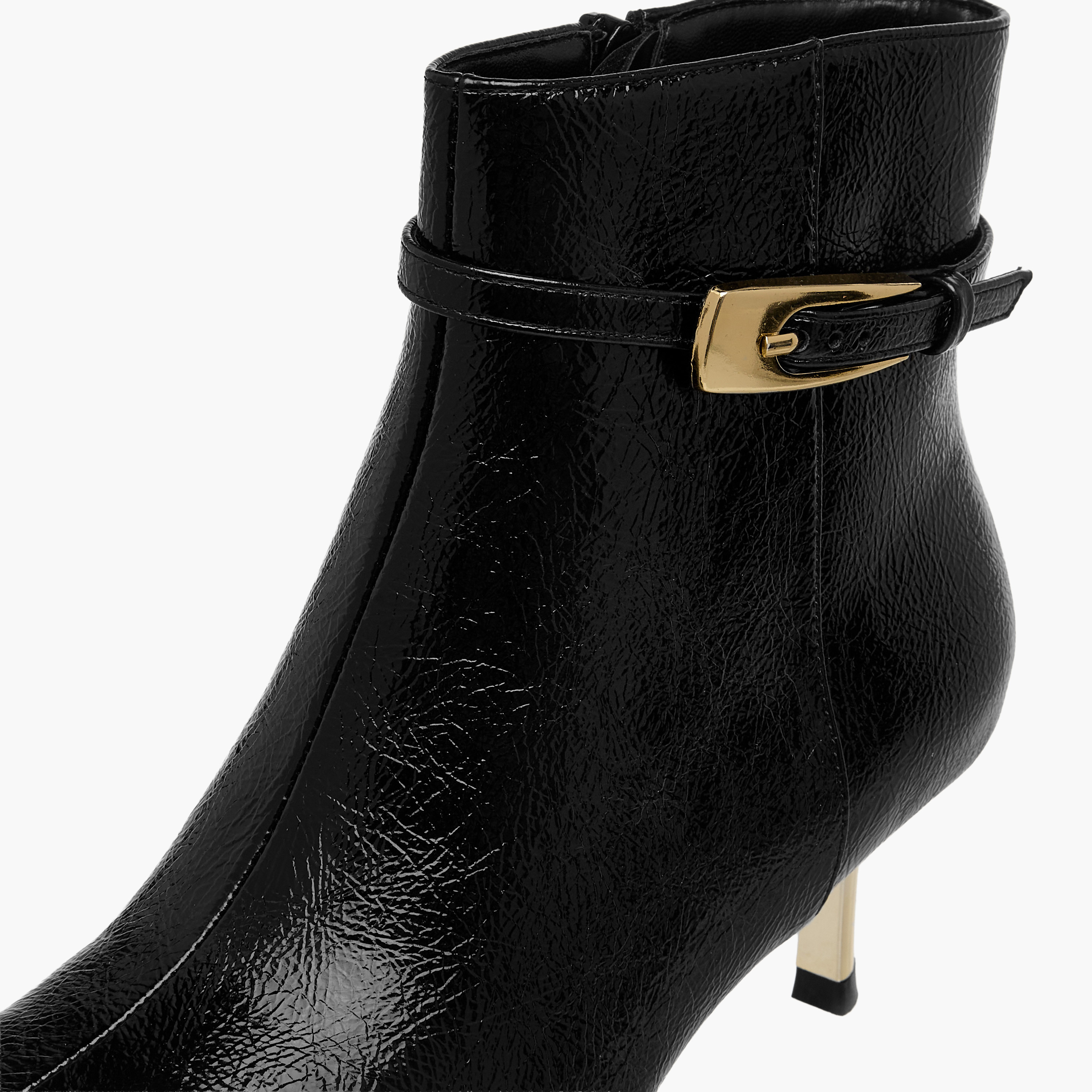 Celeste Women Buckle Detail Ankle Boots-women-shoes-boots-image-4