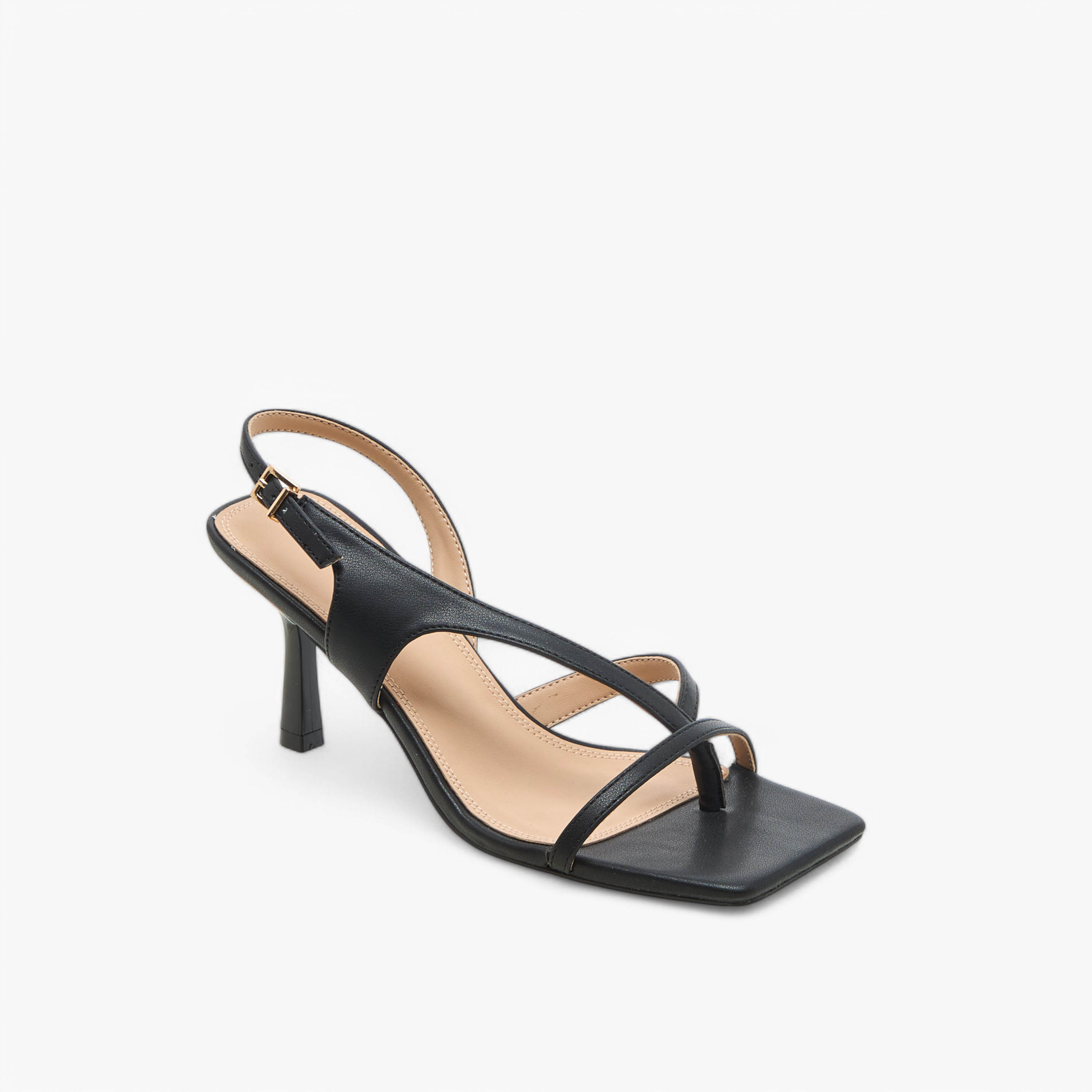 صندل بأحزمة متقاطعة وكعب عريض وإبزيم إغلاق من فلورا بيلا-women-shoes-sandals-heeled-image-2