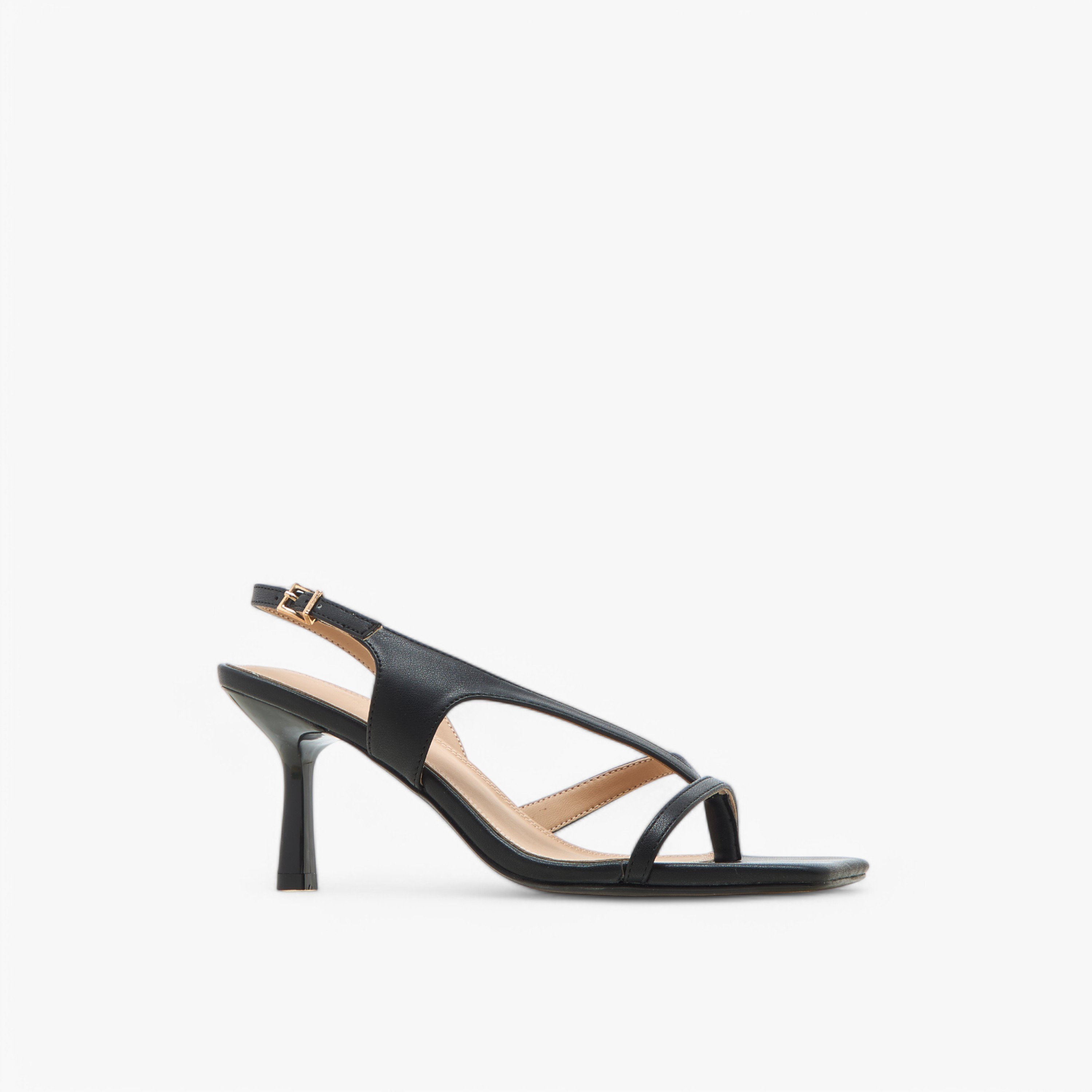صندل بأحزمة متقاطعة وكعب عريض وإبزيم إغلاق من فلورا بيلا-women-shoes-sandals-heeled-image-3