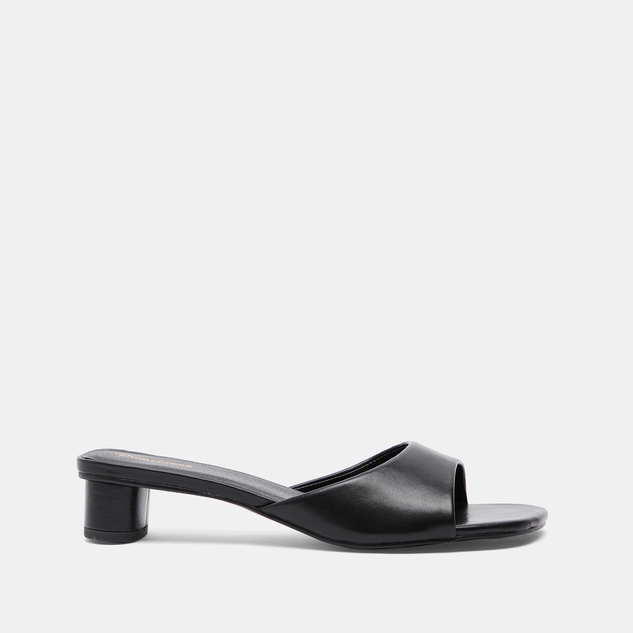 Open toe slide clearance heels