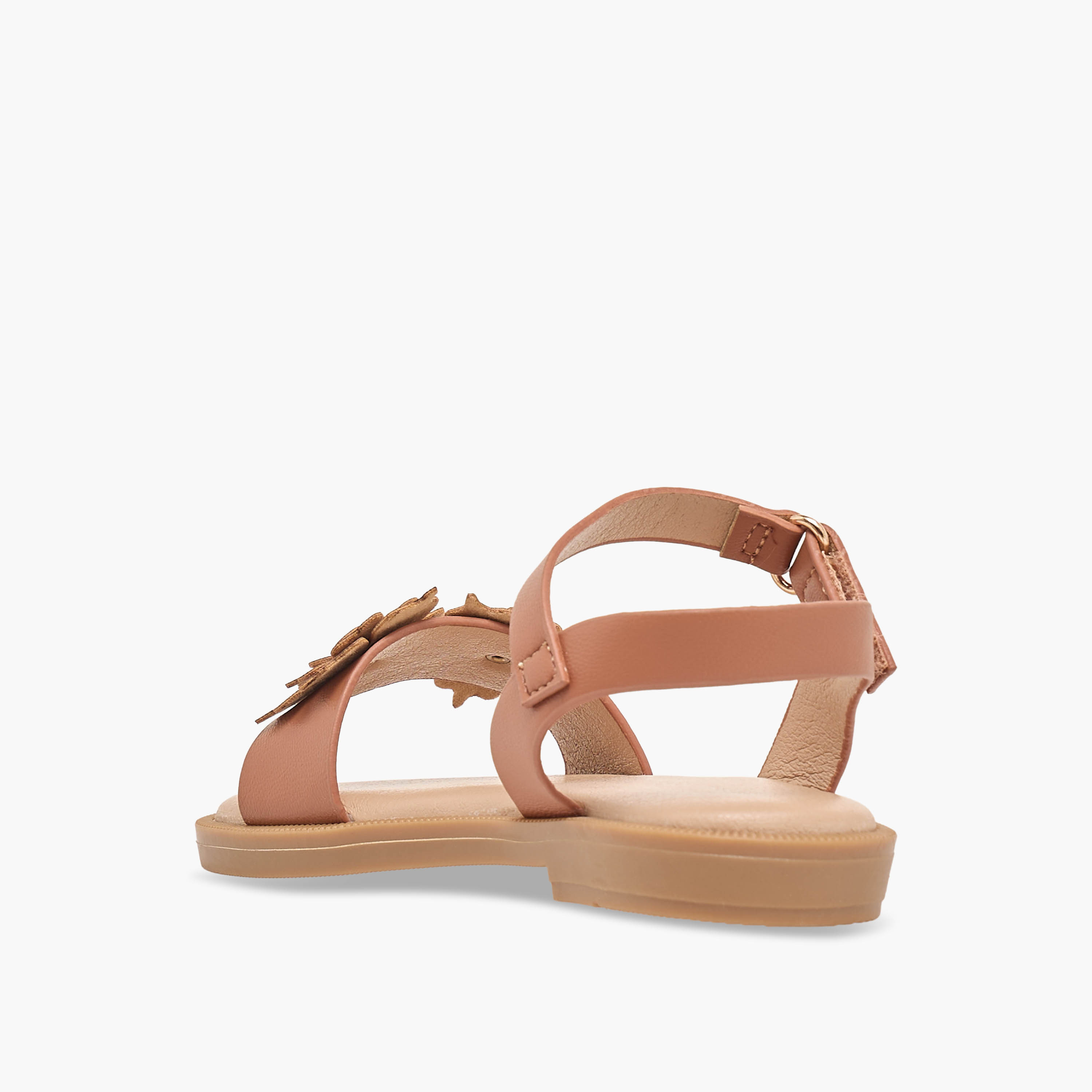 صندل بأحزمة وشريط إغلاق لاصق للبنات من فلورا بيلا-girls-shoes-sandals-image-5