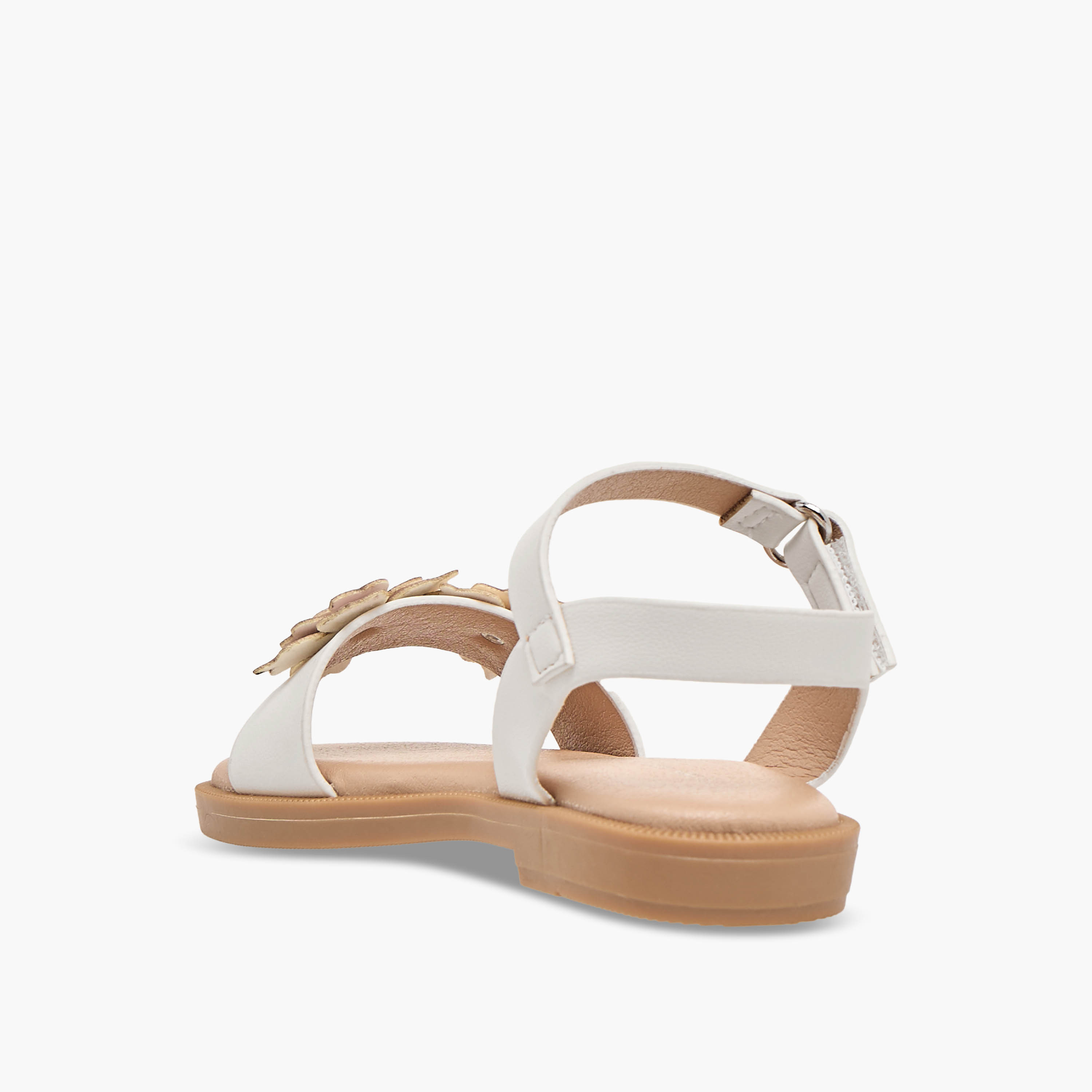 صندل بأحزمة وشريط إغلاق لاصق للبنات من فلورا بيلا-girls-shoes-sandals-image-13