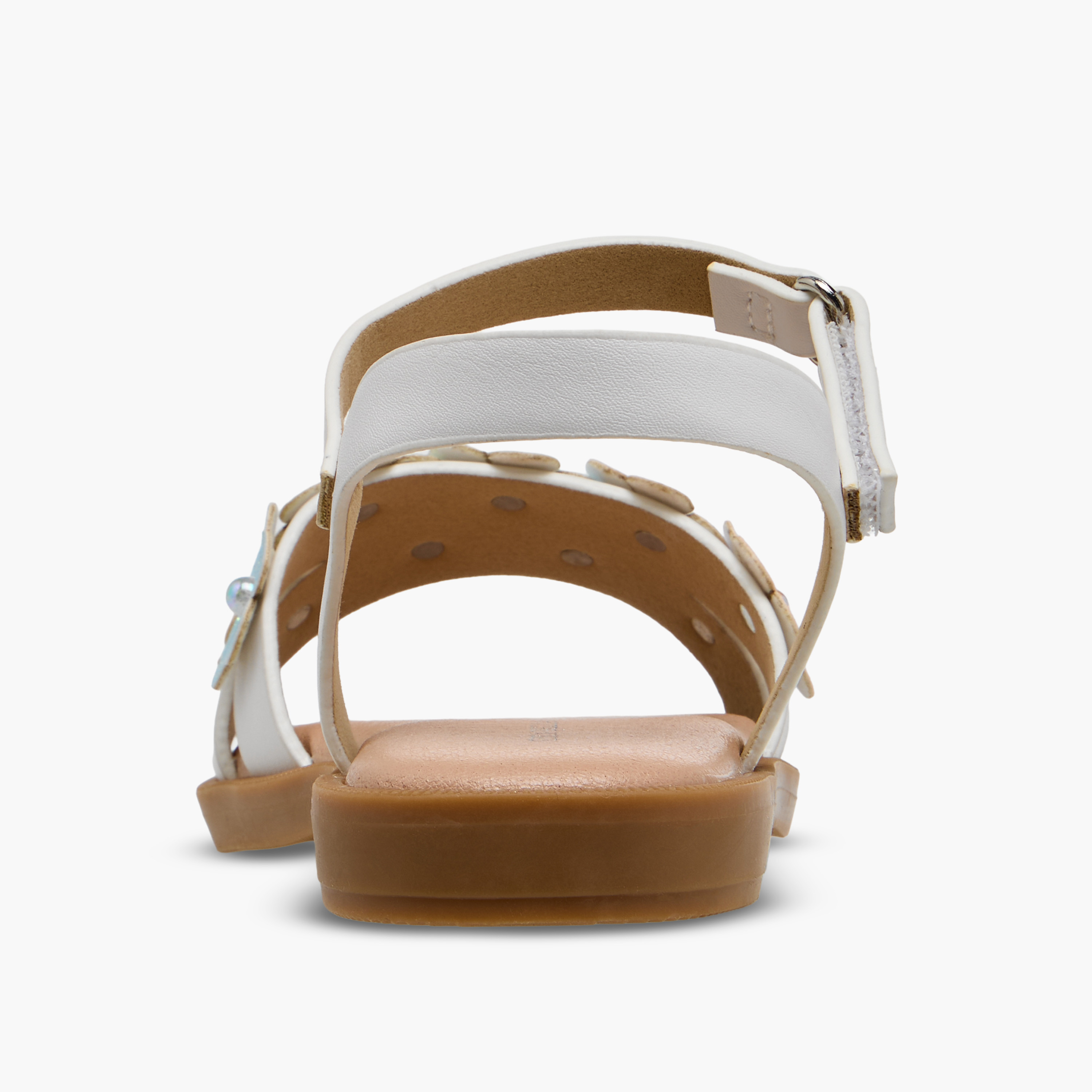 صندل بشريط إغلاق لاصق للبنات من فلورا بيلا-girls-shoes-sandals-image-5