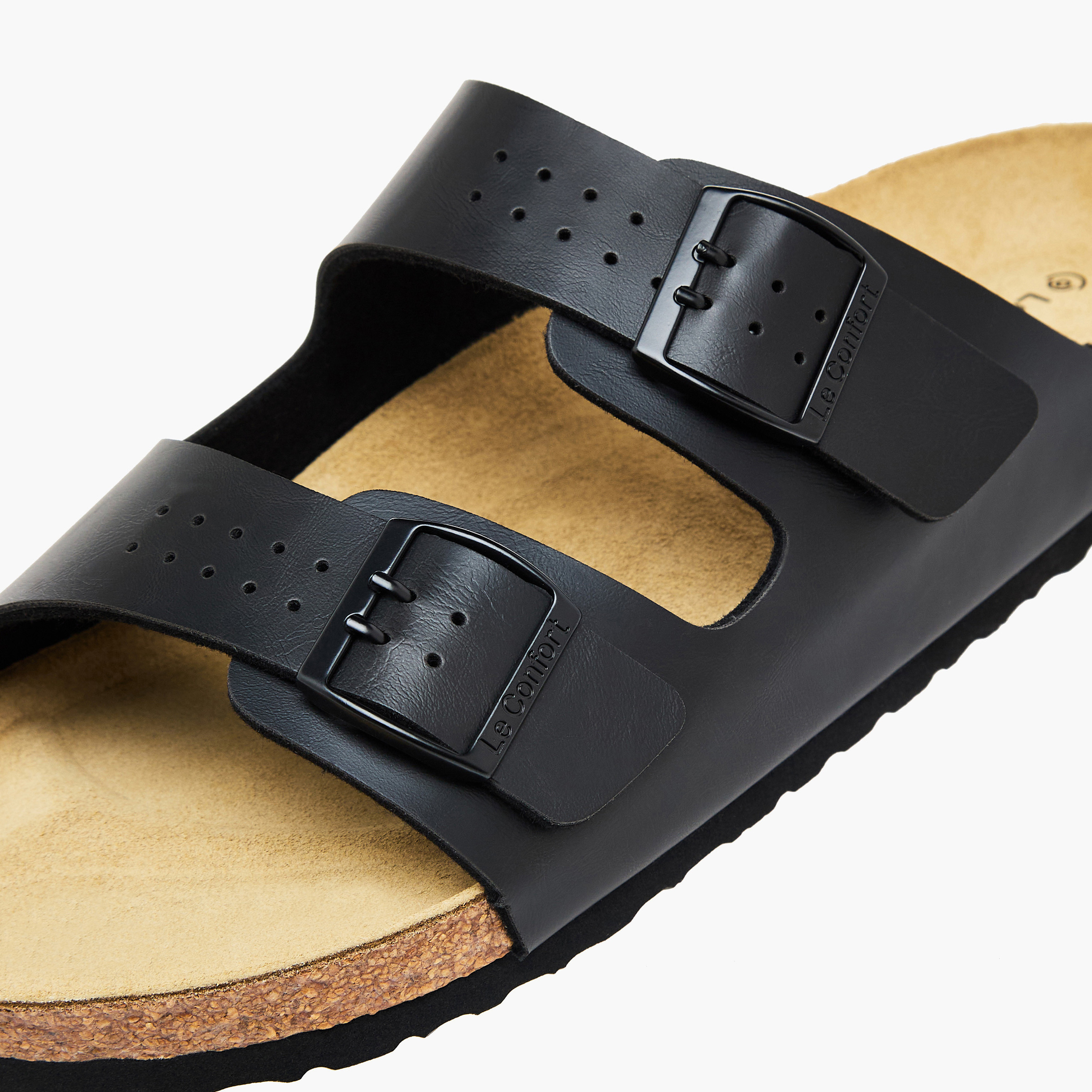 Le Confort Men Buckle Detail Comfort Sandals-men-shoes-sandals-image-5