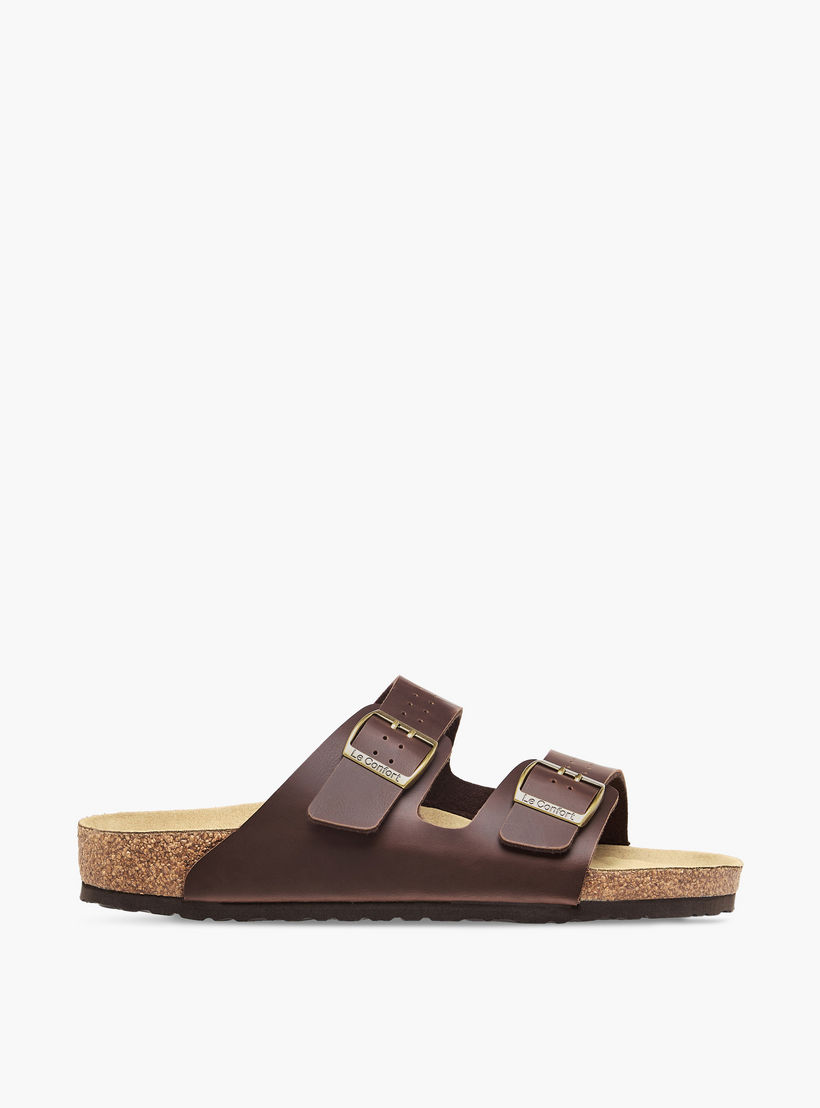 صندل مريح بتفاصيل إبزيم للرجال من لو كونفورت-men-shoes-sandals-image-4