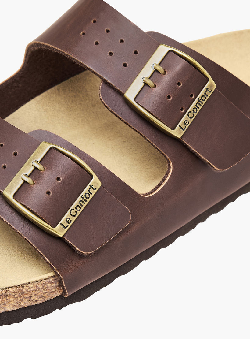 صندل مريح بتفاصيل إبزيم للرجال من لو كونفورت-men-shoes-sandals-image-5