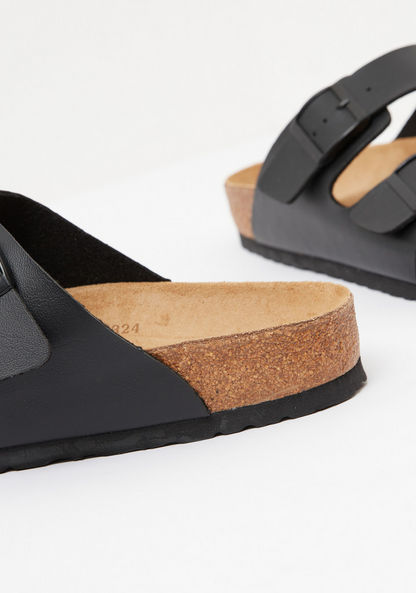 Duchini Strap Sandals with Buckle Accent-Men%27s Sandals-image-4