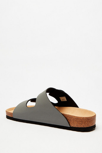 Le Confort Slip-On Sandals with Buckle Closure