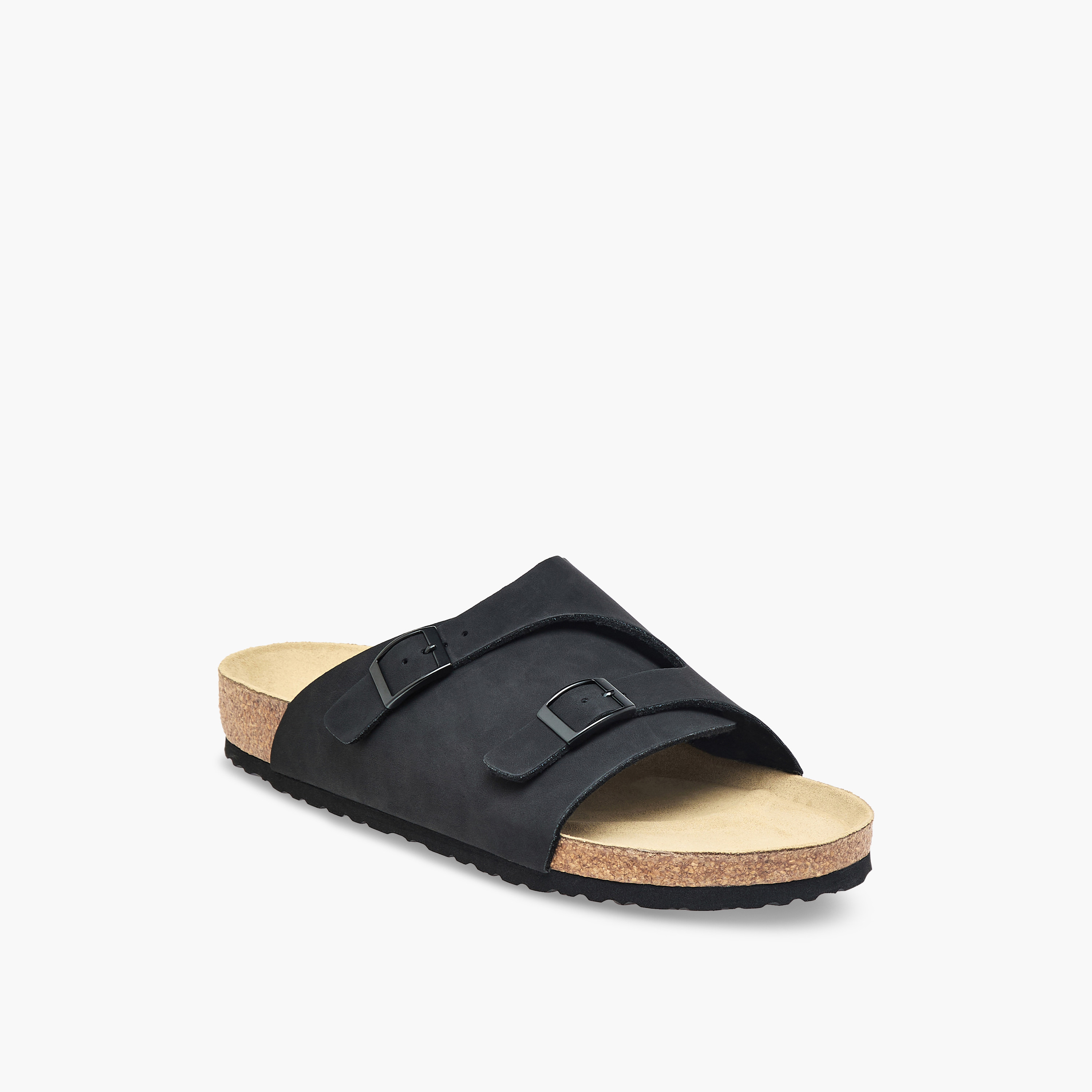 Le Confort Men Buckle Detail Comfort Sandals-men-shoes-sandals-image-2