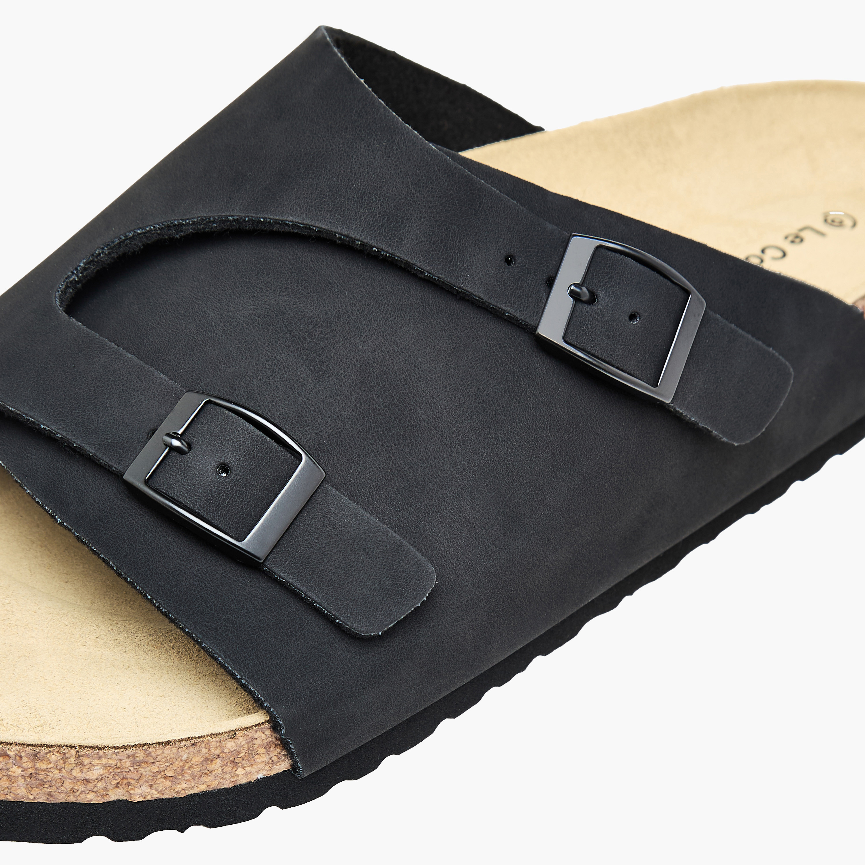 Le Confort Men Buckle Detail Comfort Sandals-men-shoes-sandals-image-4