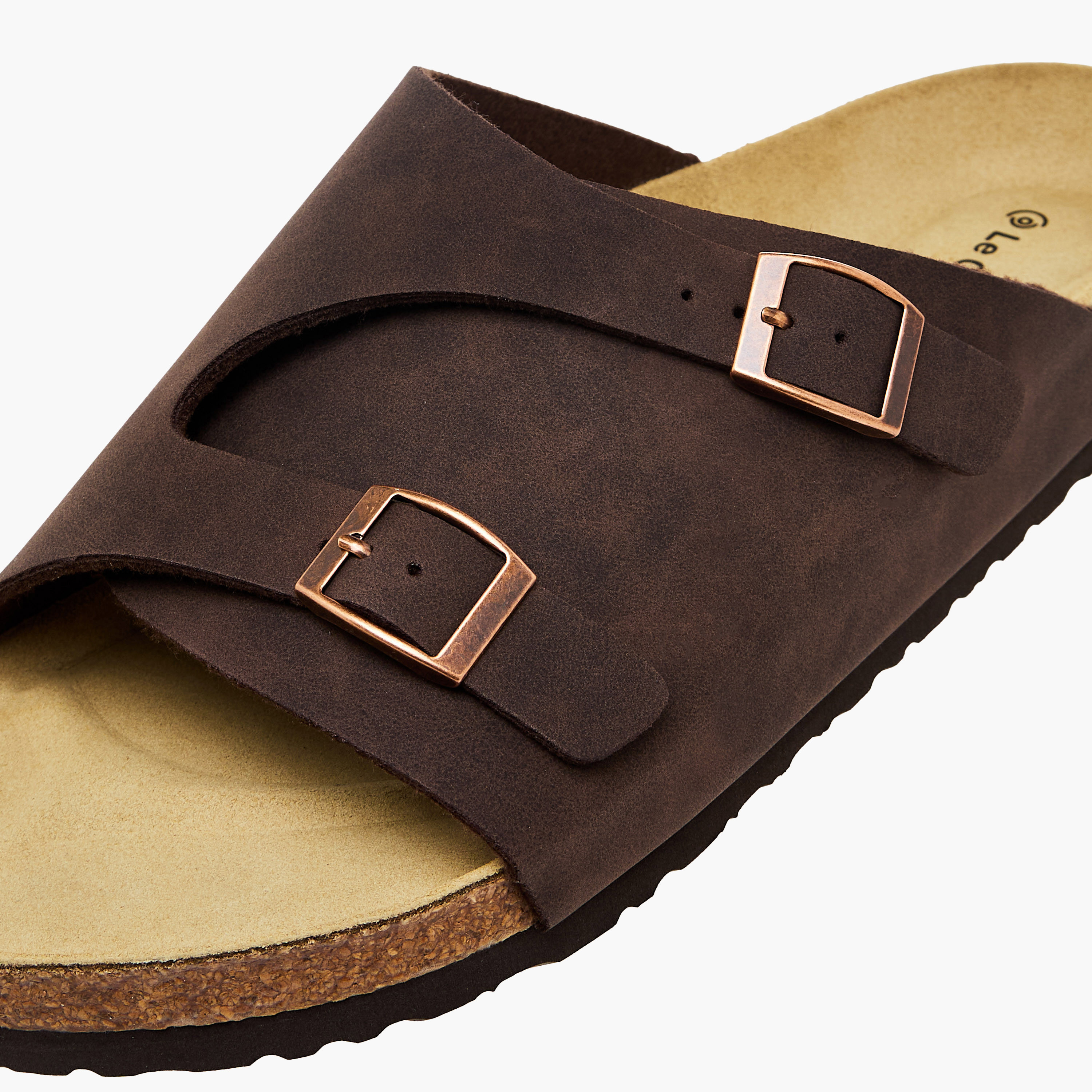 Le Confort Men Buckle Detail Comfort Sandals-men-shoes-sandals-image-4