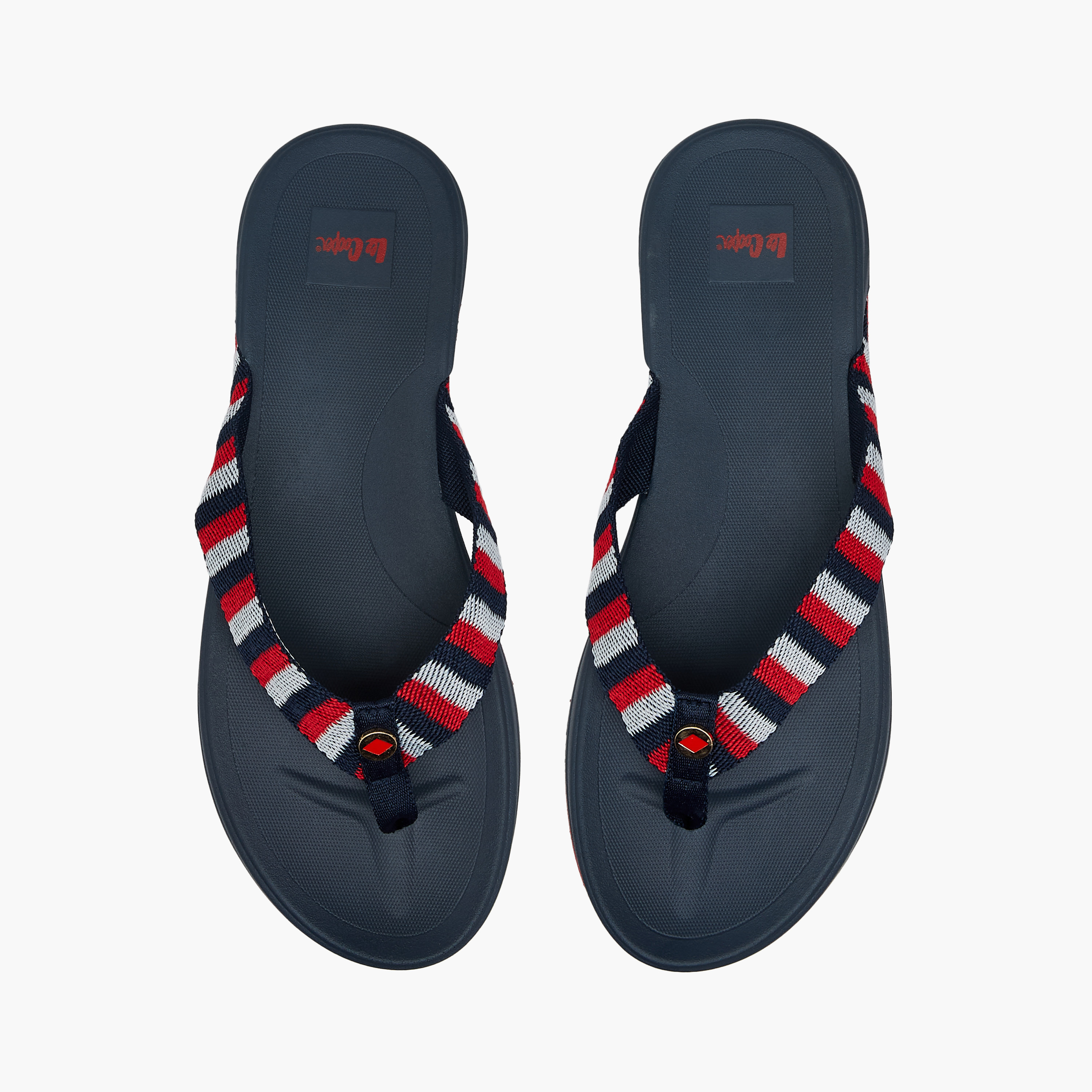 Lee Cooper Women's Textured Thong Slippers-women-shoes-flipflopsandslides-image-1