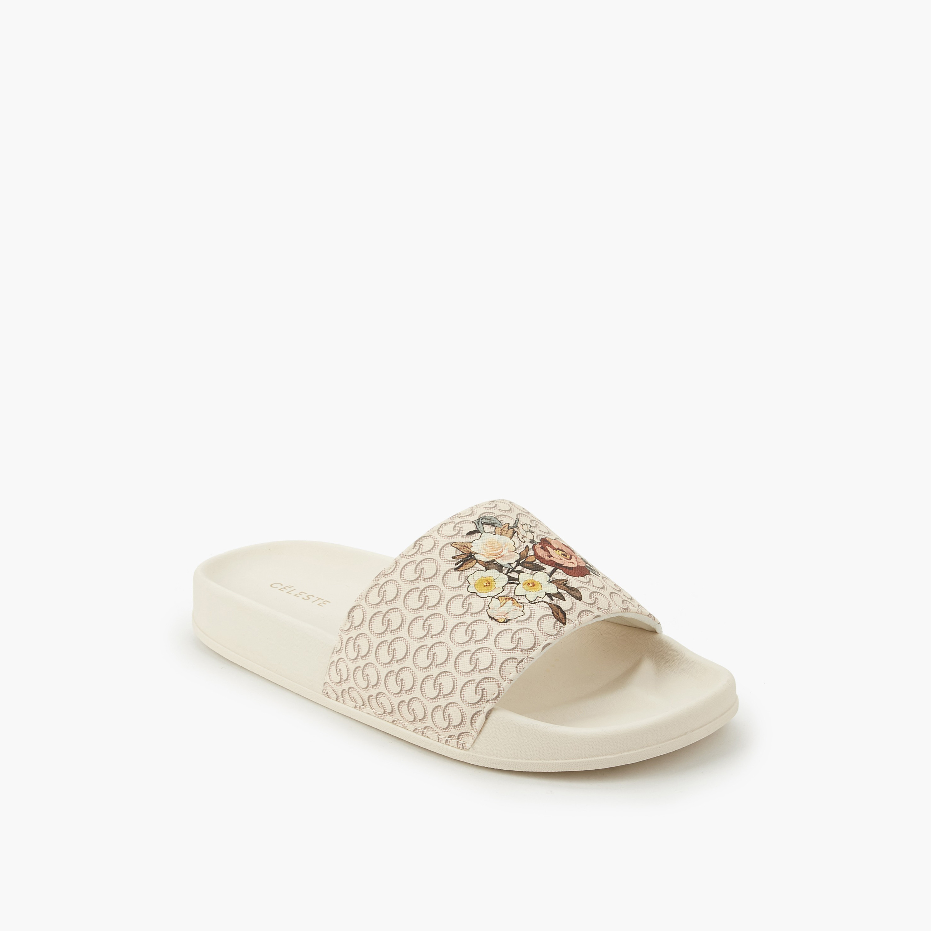 Celeste Women Floral Print Slides-women-shoes-flipflopsandslides-image-2