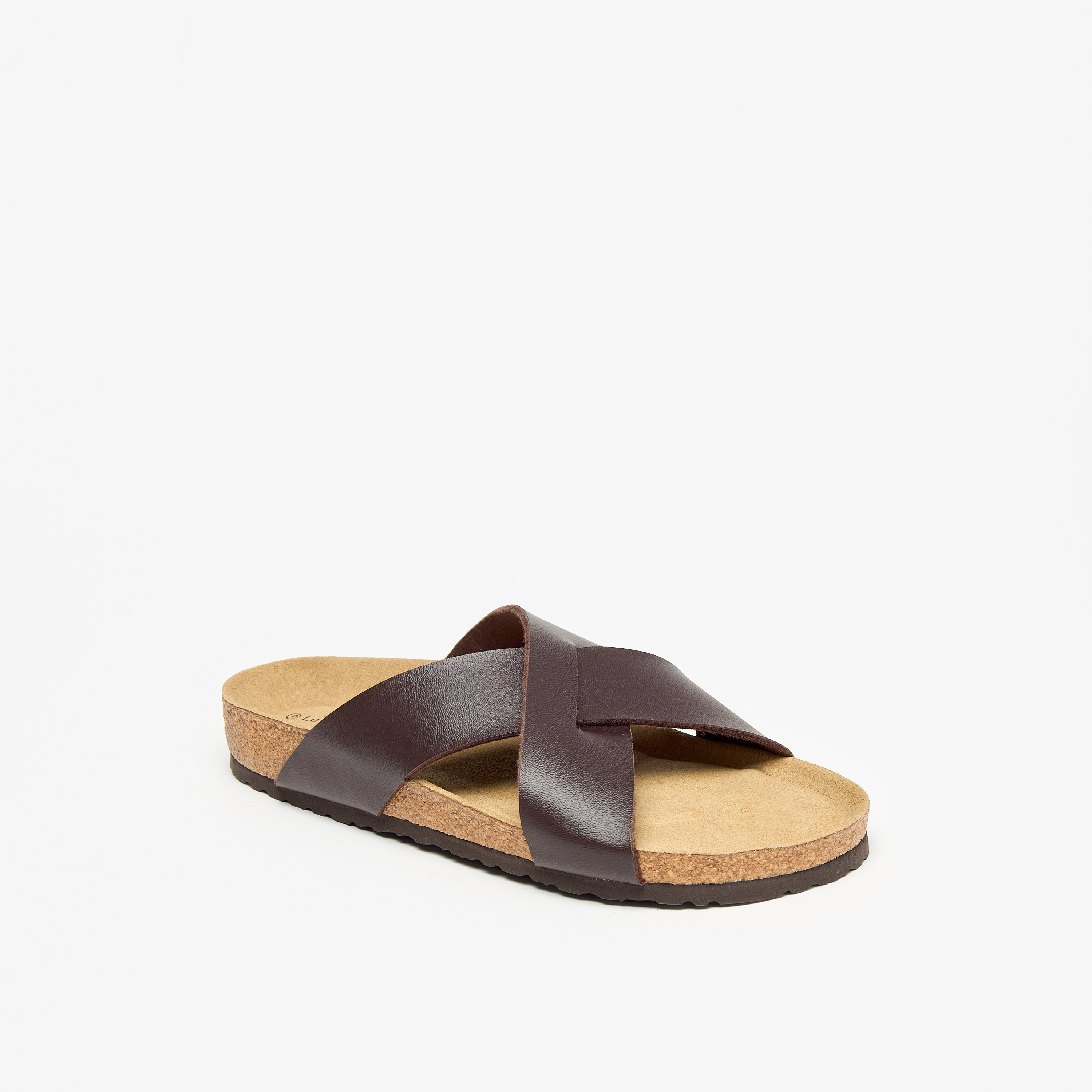 Le Confort Cross Strap Slip-On Sandals-men-shoes-sandals-image-2