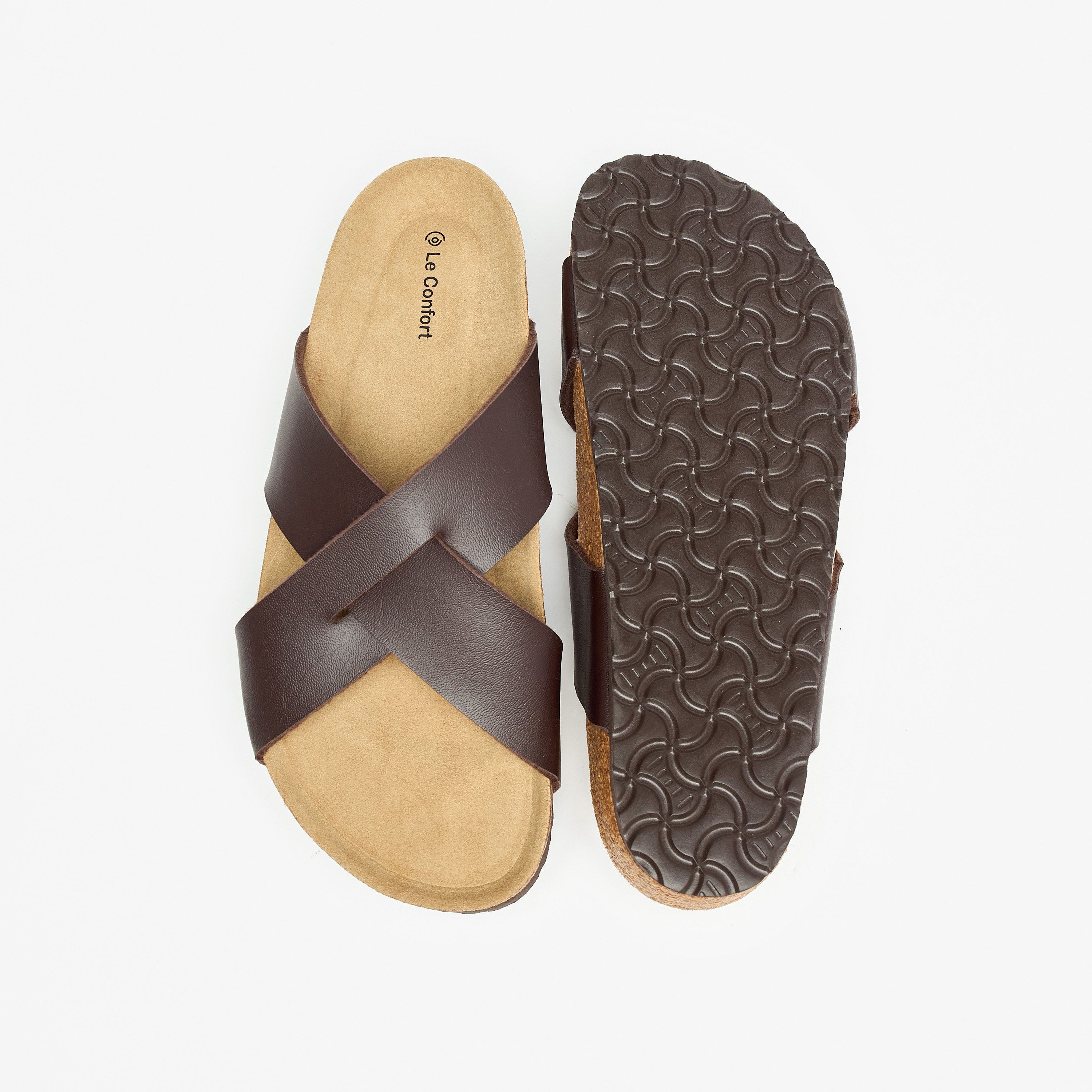 Le Confort Cross Strap Slip-On Sandals-men-shoes-sandals-image-5