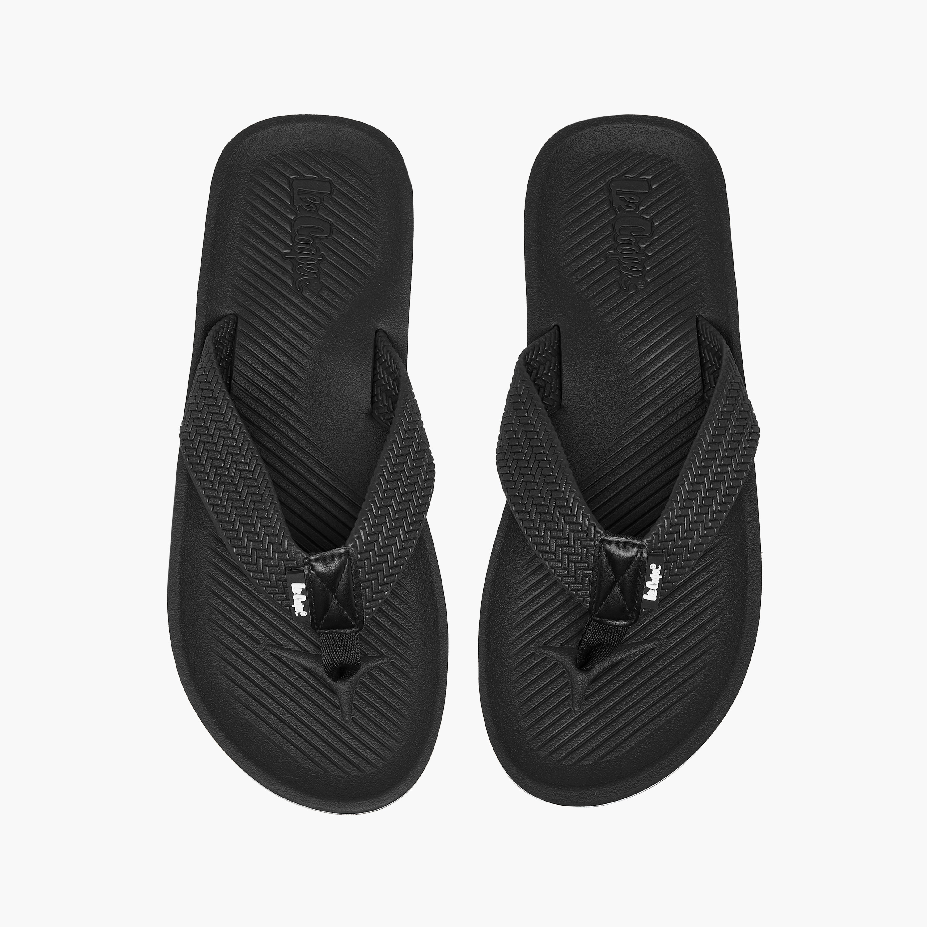 Lee Cooper Men's Textured Thong Slippers-men-shoes-flipflopsandslides-image-1