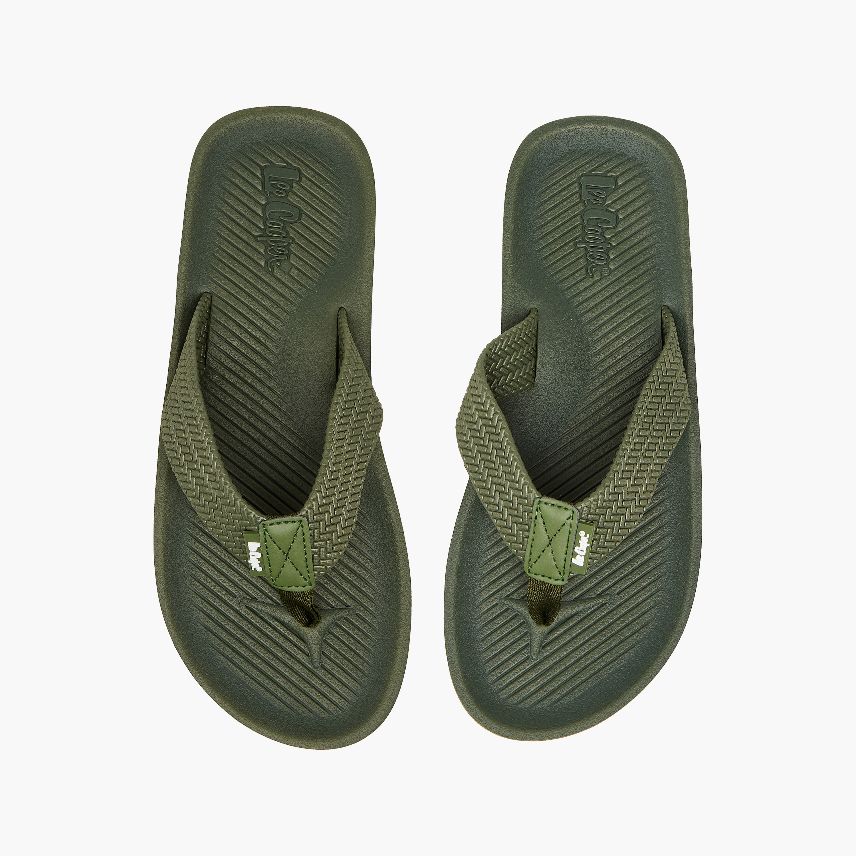 Lee Cooper Men's Textured Thong Slippers-men-shoes-flipflopsandslides-image-1