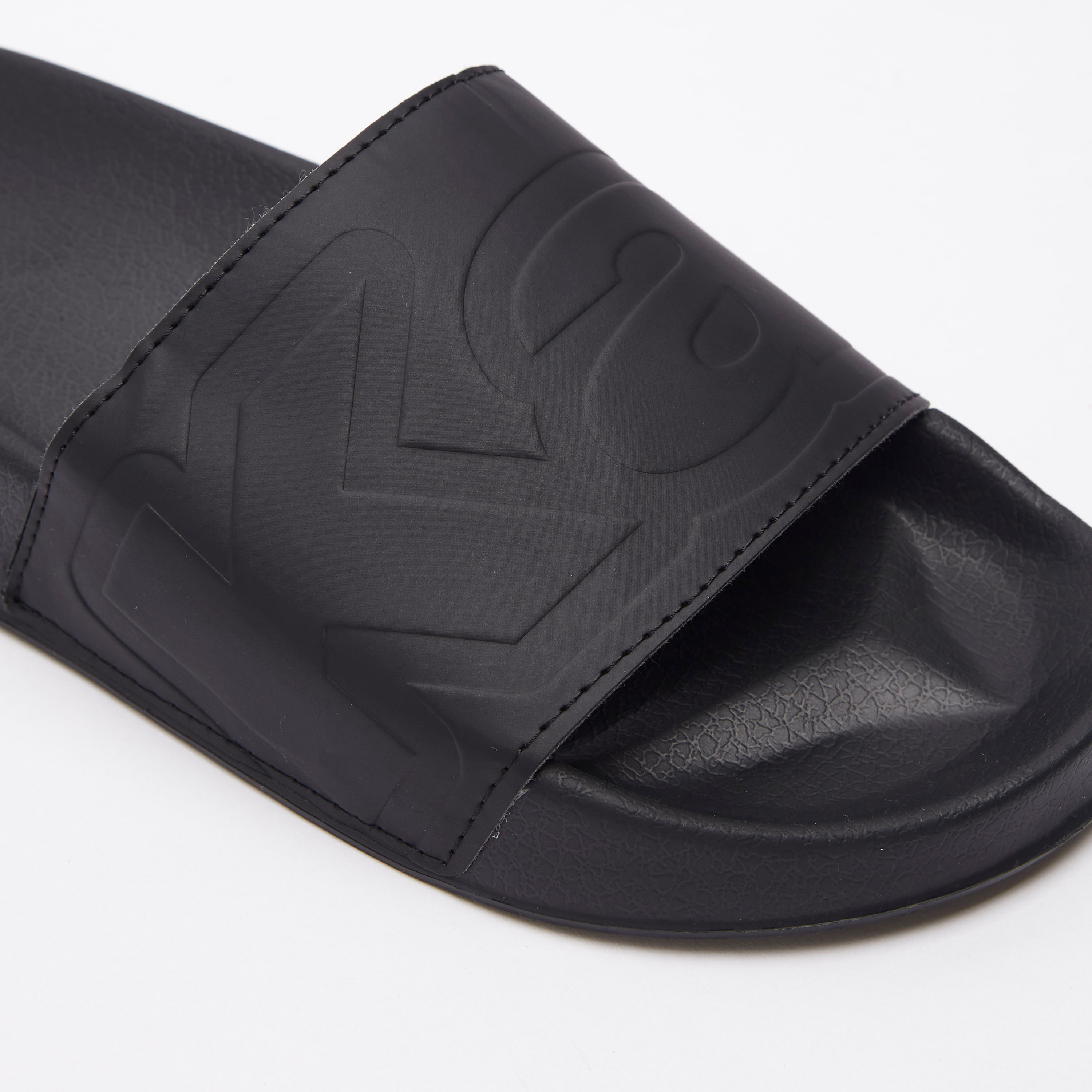 Kappa Men's Debossed Open Toe Slide Slippers-men-shoes-flipflopsandslides-image-5