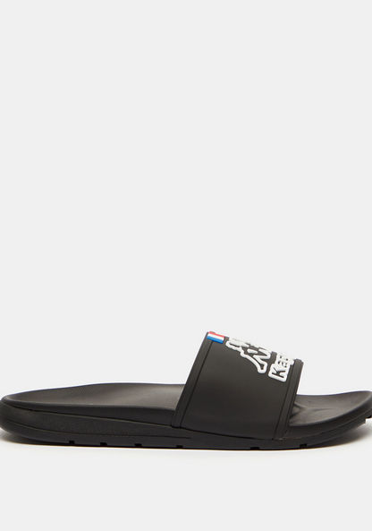 Kappa Men's Printed Slip-On Slide Sandals