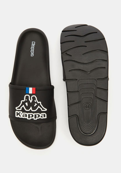 Kappa Men's Printed Slip-On Slide Sandals