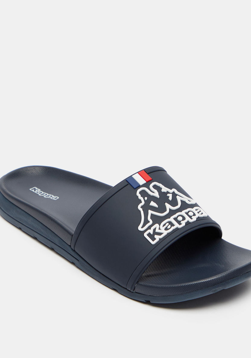 Kappa Men's Printed Slip-On Slide Sandals-Men%27s Flip Flops & Beach Slippers-image-2