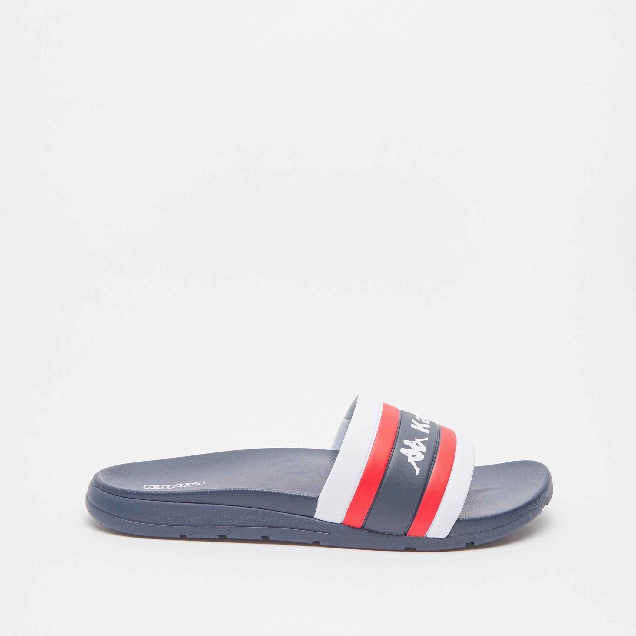 Shop Kappa Men's Panelled Open Toe Slide Slippers Online | Centrepoint ...