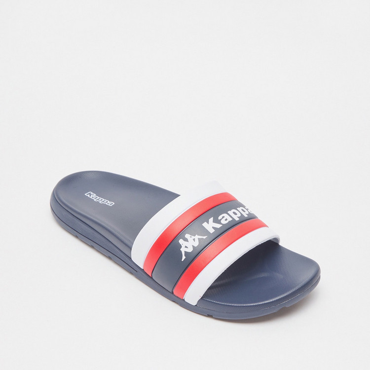 Kappa Men's Panelled Open Toe Slide Slippers