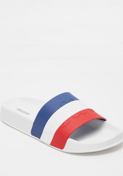 Kappa Men's Colourblock Slip-On Slide Slippers