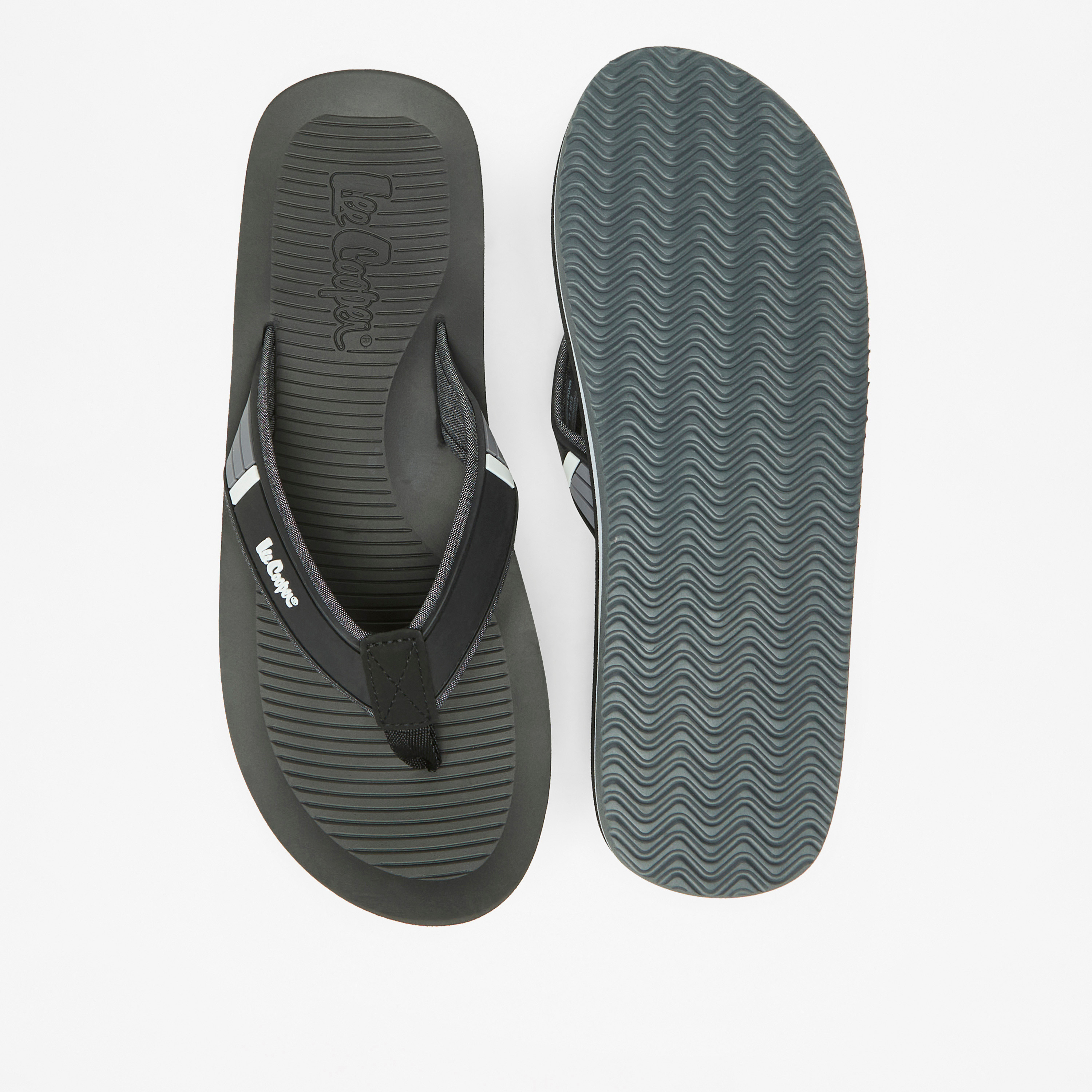 Lee Cooper Men's Logo Detail Thong Slippers-men-shoes-flipflopsandslides-image-5