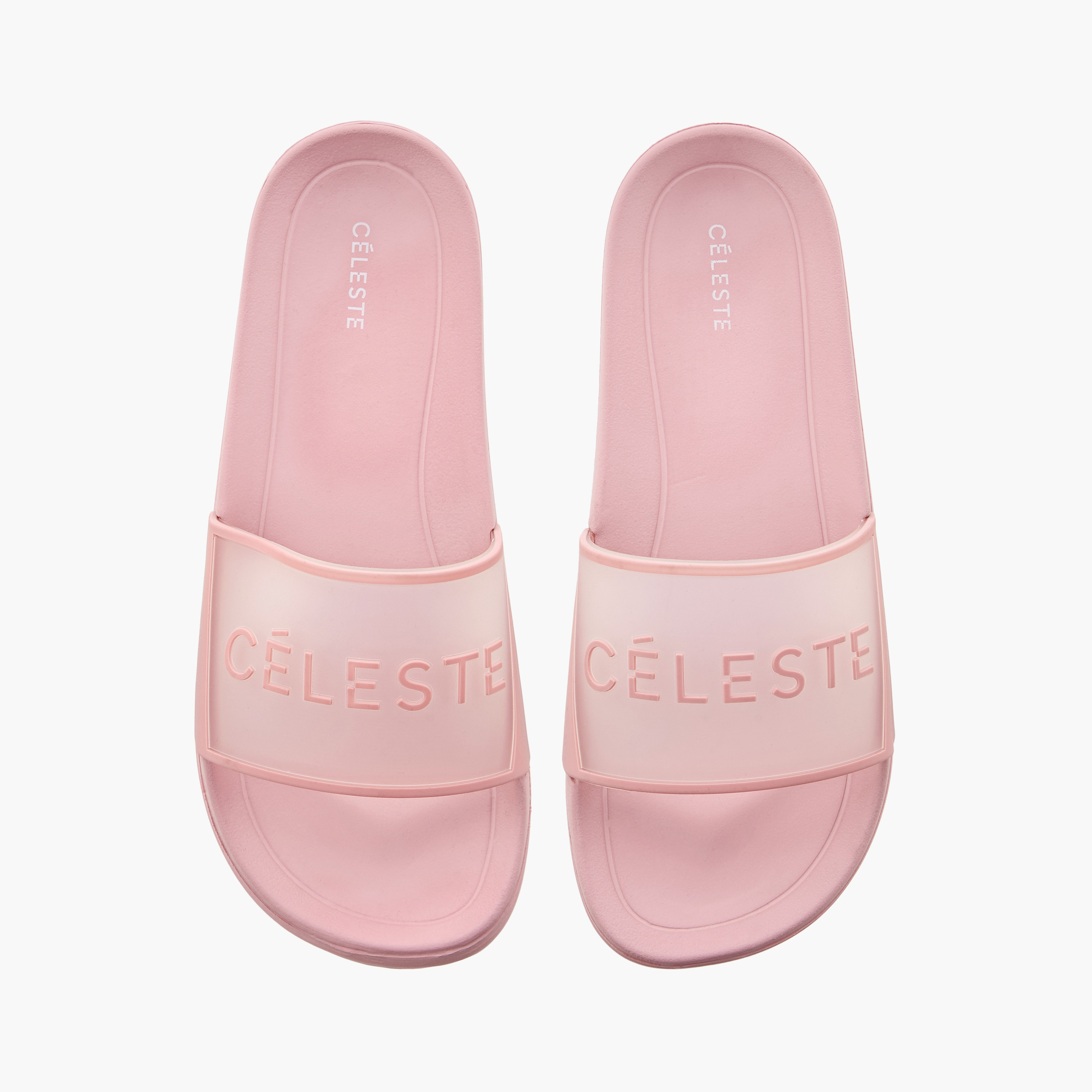 Celeste Women's Logo Detail Slip-On Slides-women-shoes-flipflopsandslides-image-1